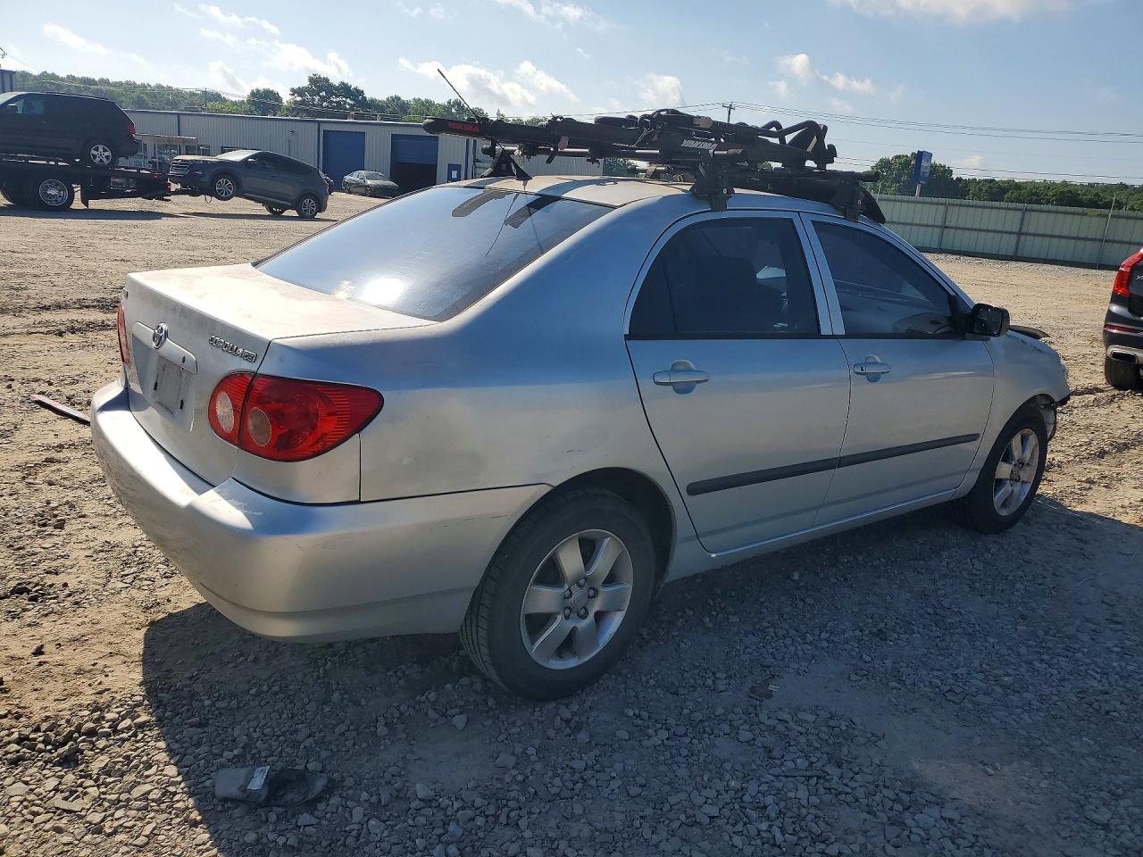 2007 Toyota Corolla Ce Серебряный vin: JTDBR32E670123319