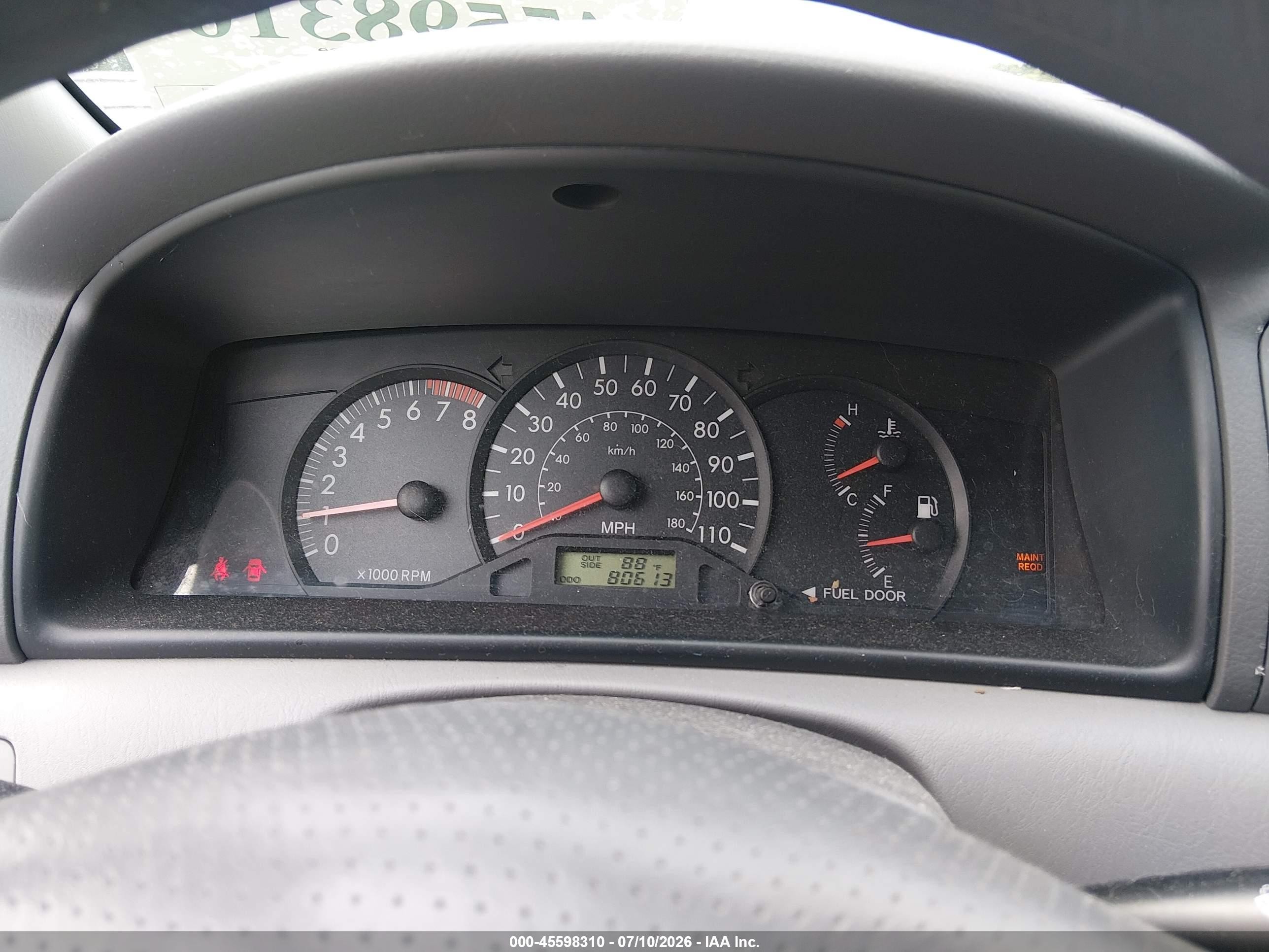 2007 Toyota Corolla Ce Silver vin: JTDBR32E670124907
