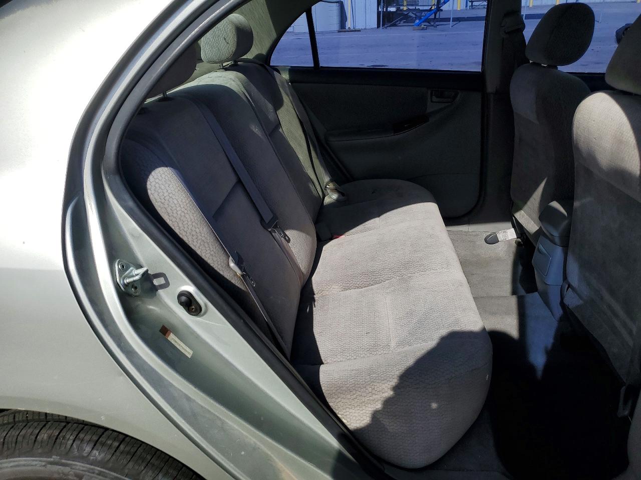 2003 Toyota Corolla Le Silver vin: JTDBR32E730006357