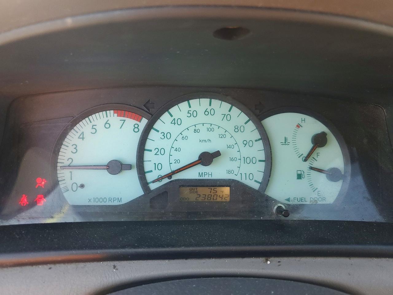 2003 Toyota Corolla Le Blue vin: JTDBR32E730034322