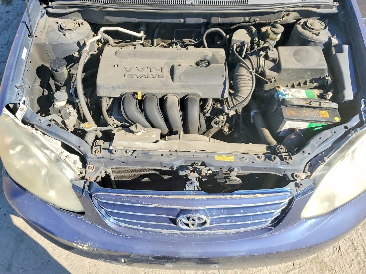 2003 Toyota Corolla Le Blue vin: JTDBR32E730034322
