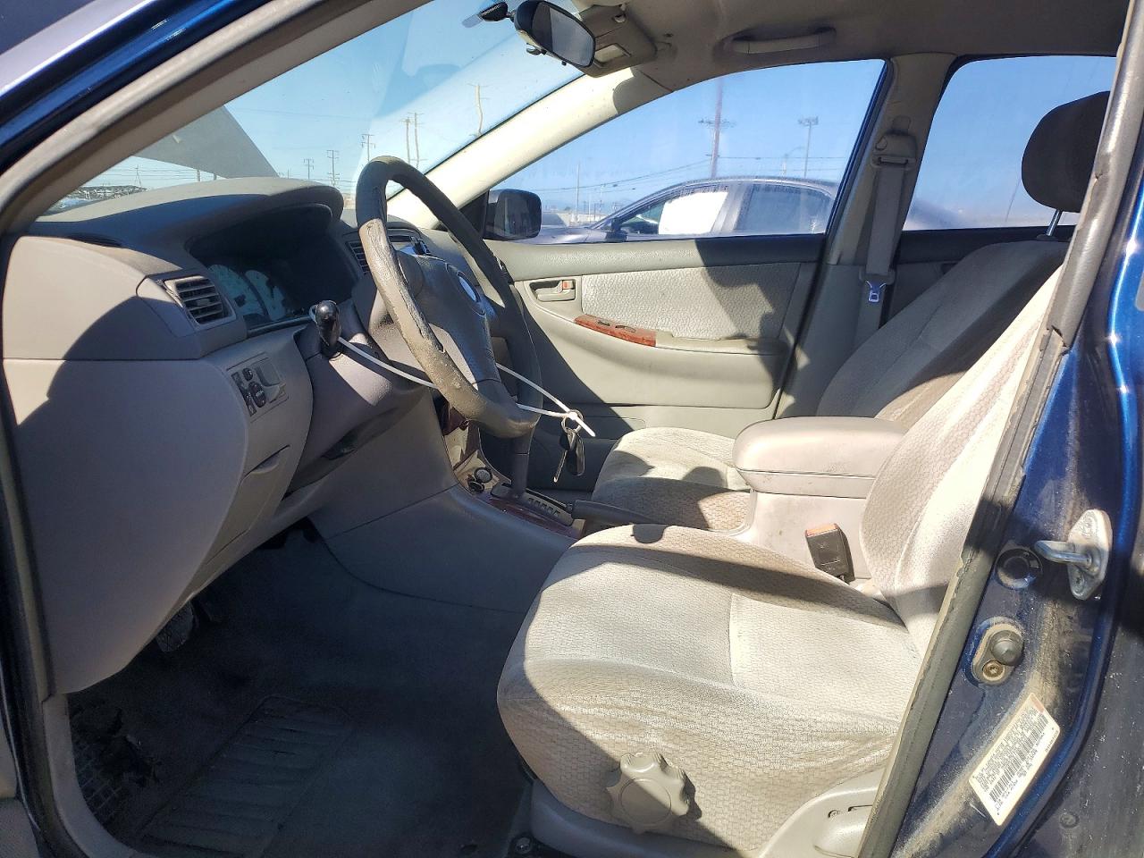 2003 Toyota Corolla Le Blue vin: JTDBR32E730034322