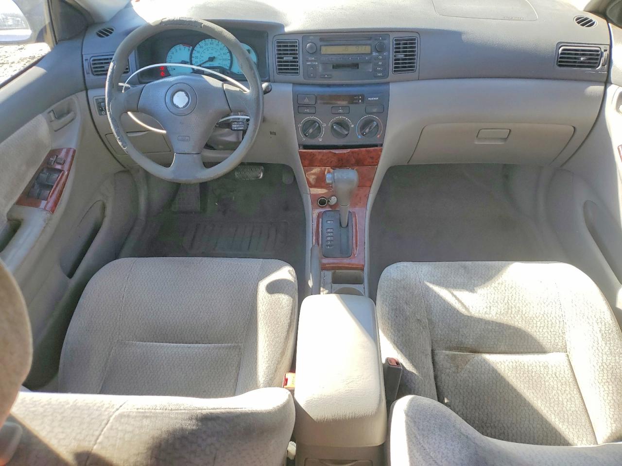 2003 Toyota Corolla Le Blue vin: JTDBR32E730034322