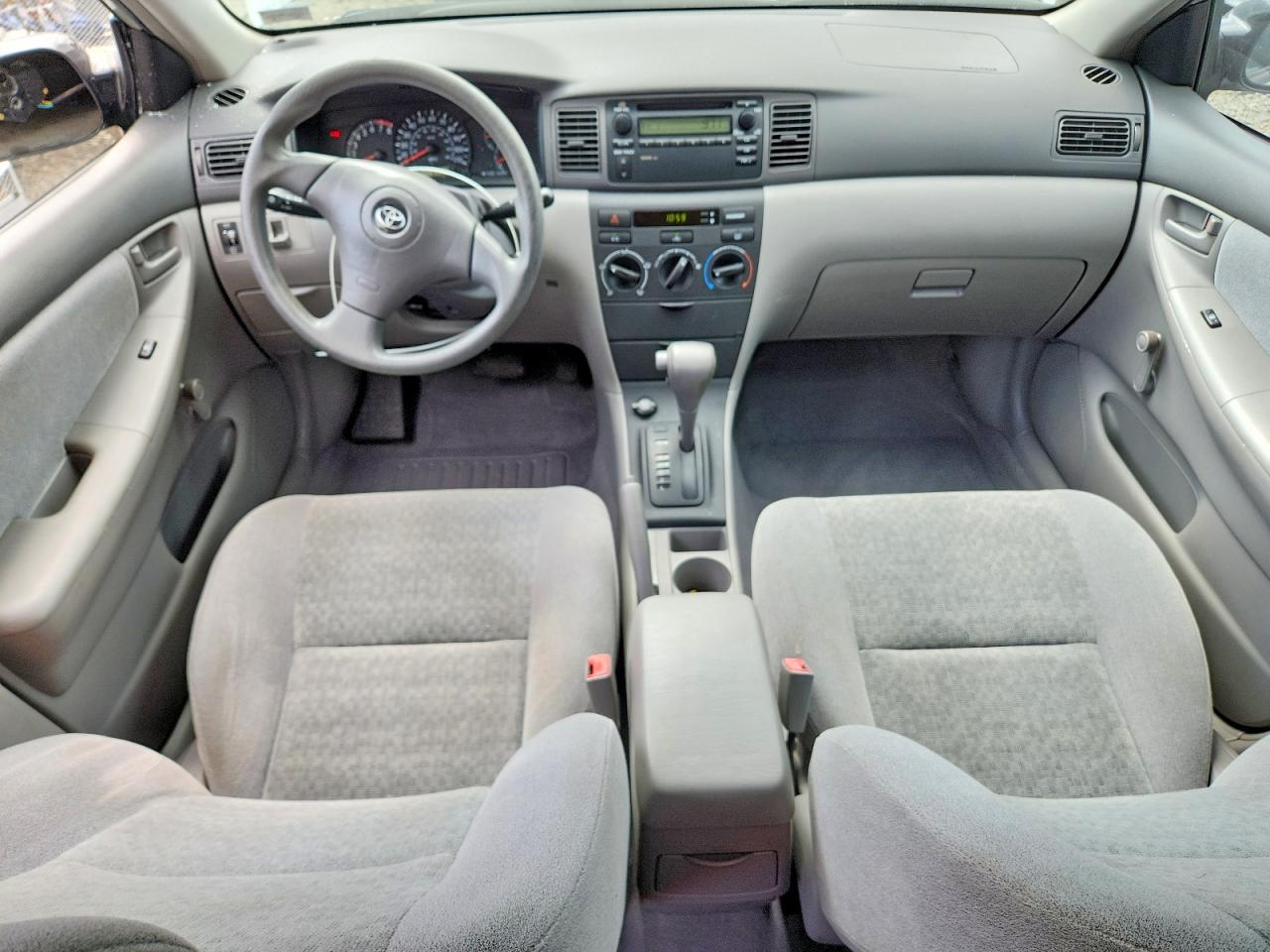 2003 Toyota Corolla Ce Silver vin: JTDBR32E732004192