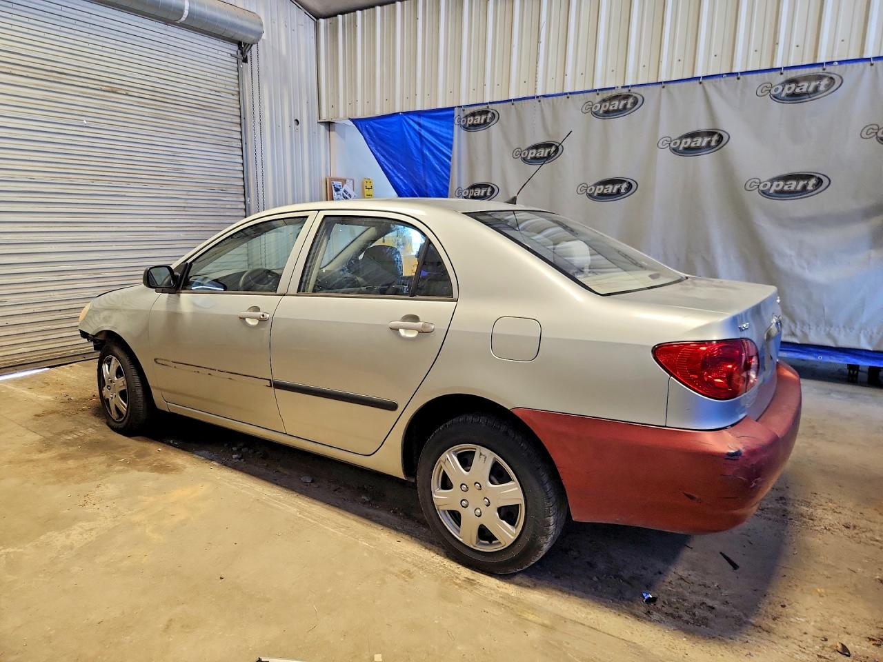 2004 Toyota Corolla Ce Silver vin: JTDBR32E742033855