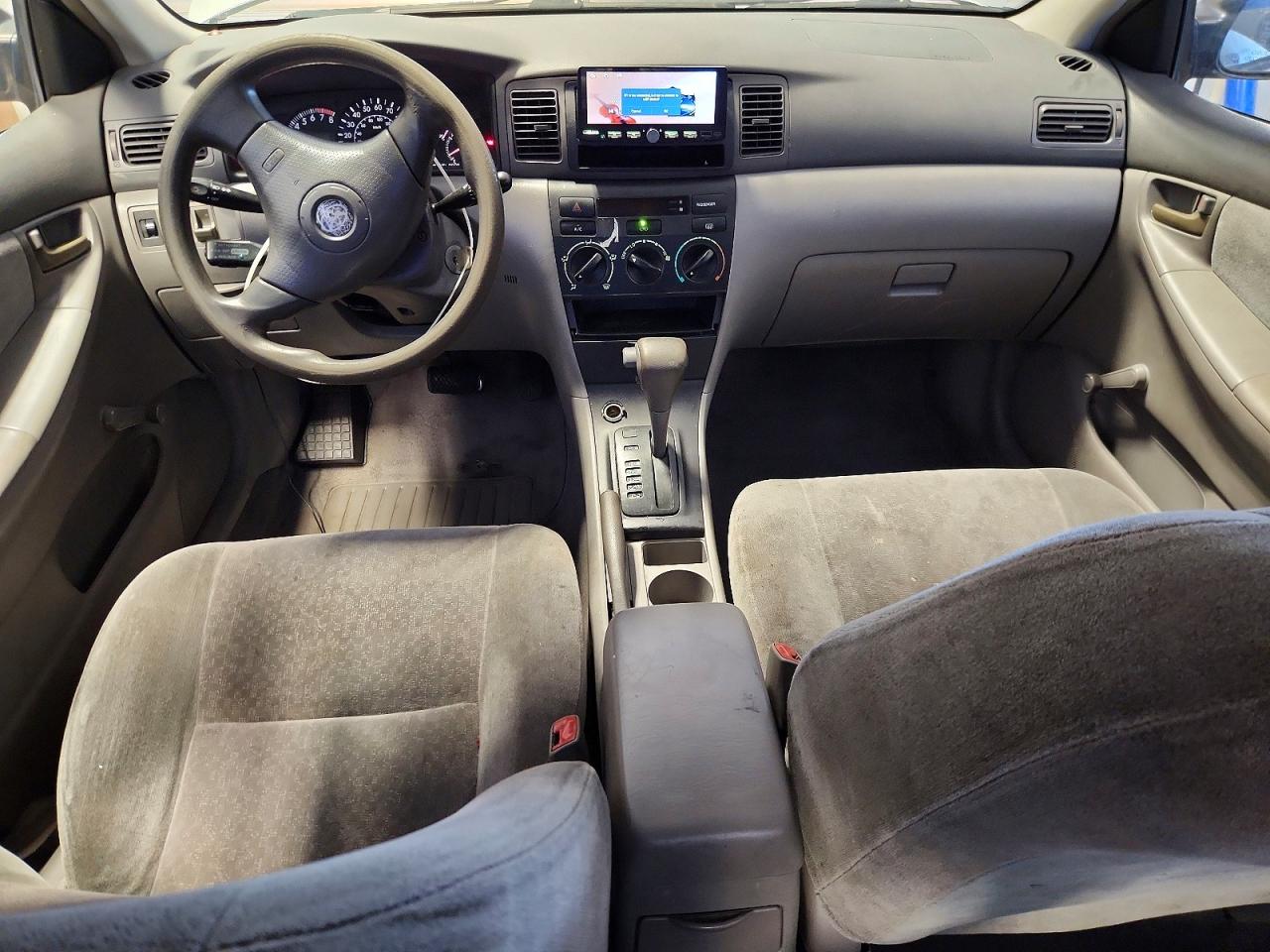 2004 Toyota Corolla Ce Silver vin: JTDBR32E742033855