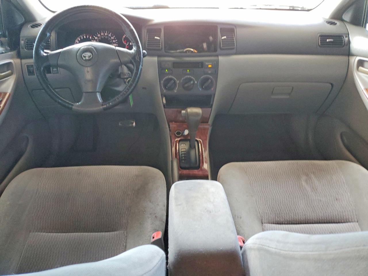 2006 Toyota Corolla Le Silver vin: JTDBR32E760058768