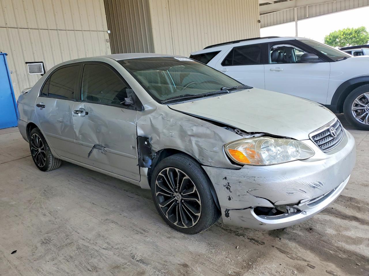 2006 Toyota Corolla Le Silver vin: JTDBR32E760058768