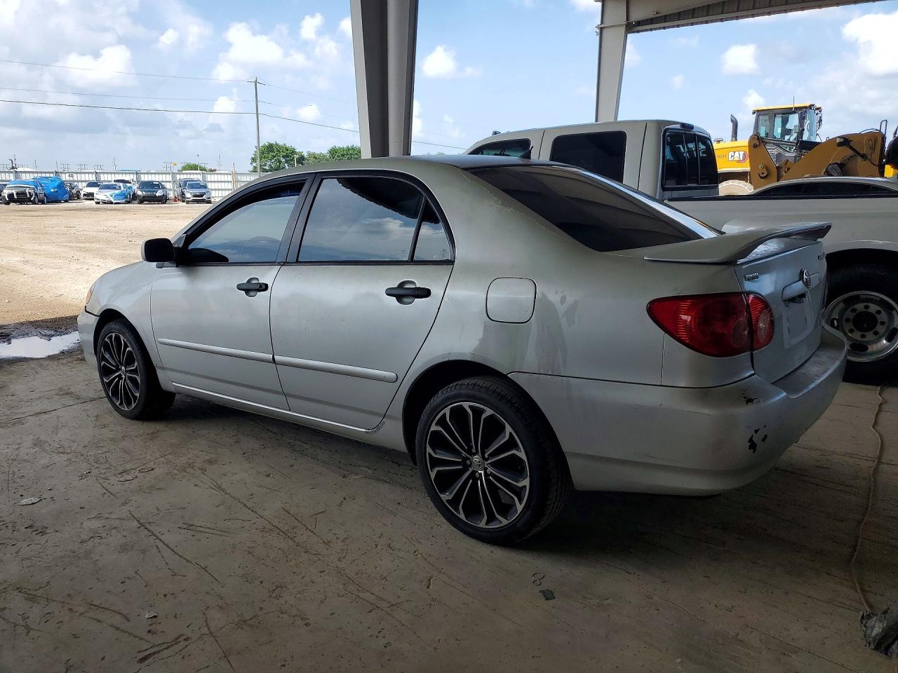 2006 Toyota Corolla Le Silver vin: JTDBR32E760058768
