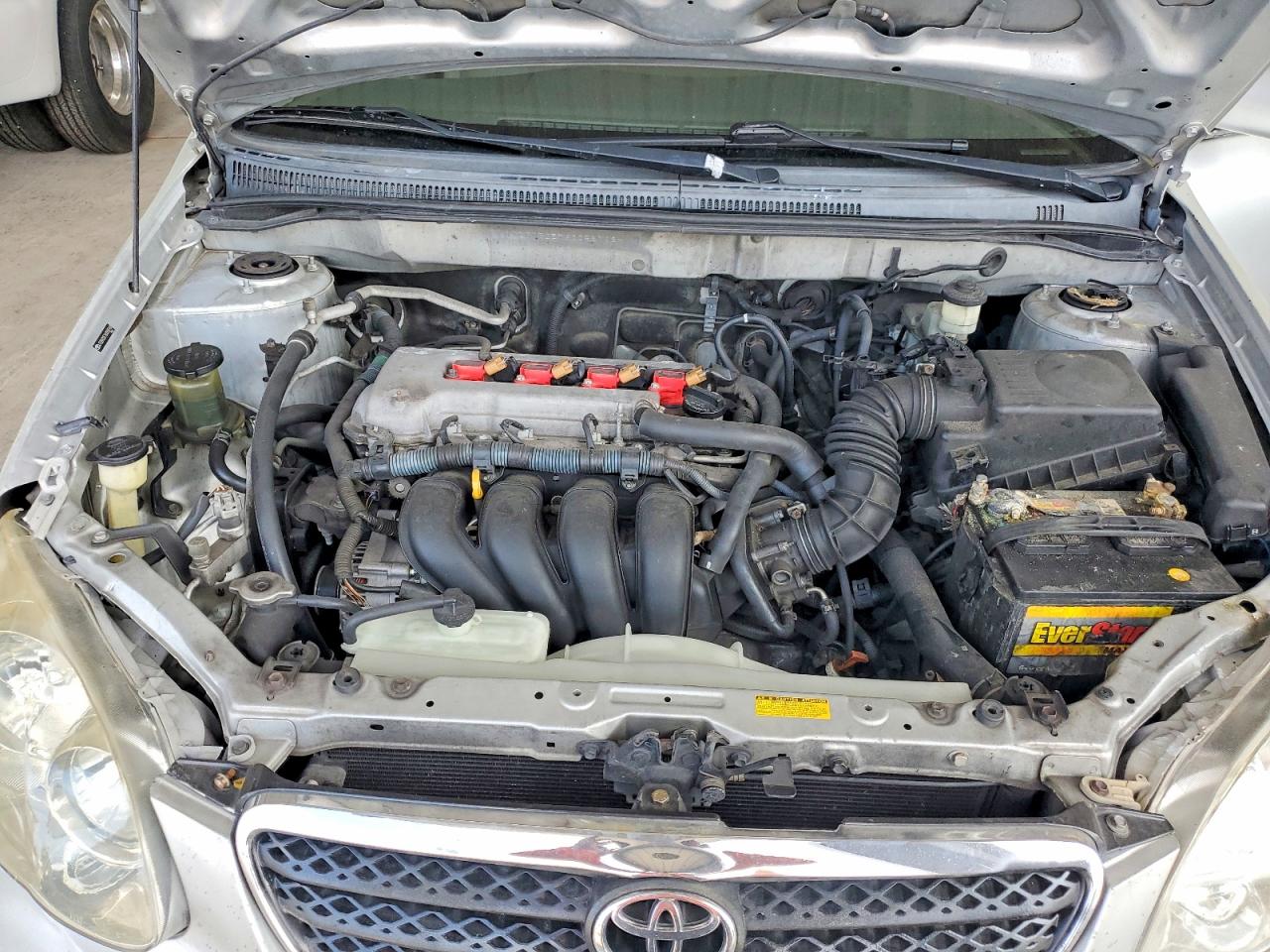 2006 Toyota Corolla Le Silver vin: JTDBR32E760058768