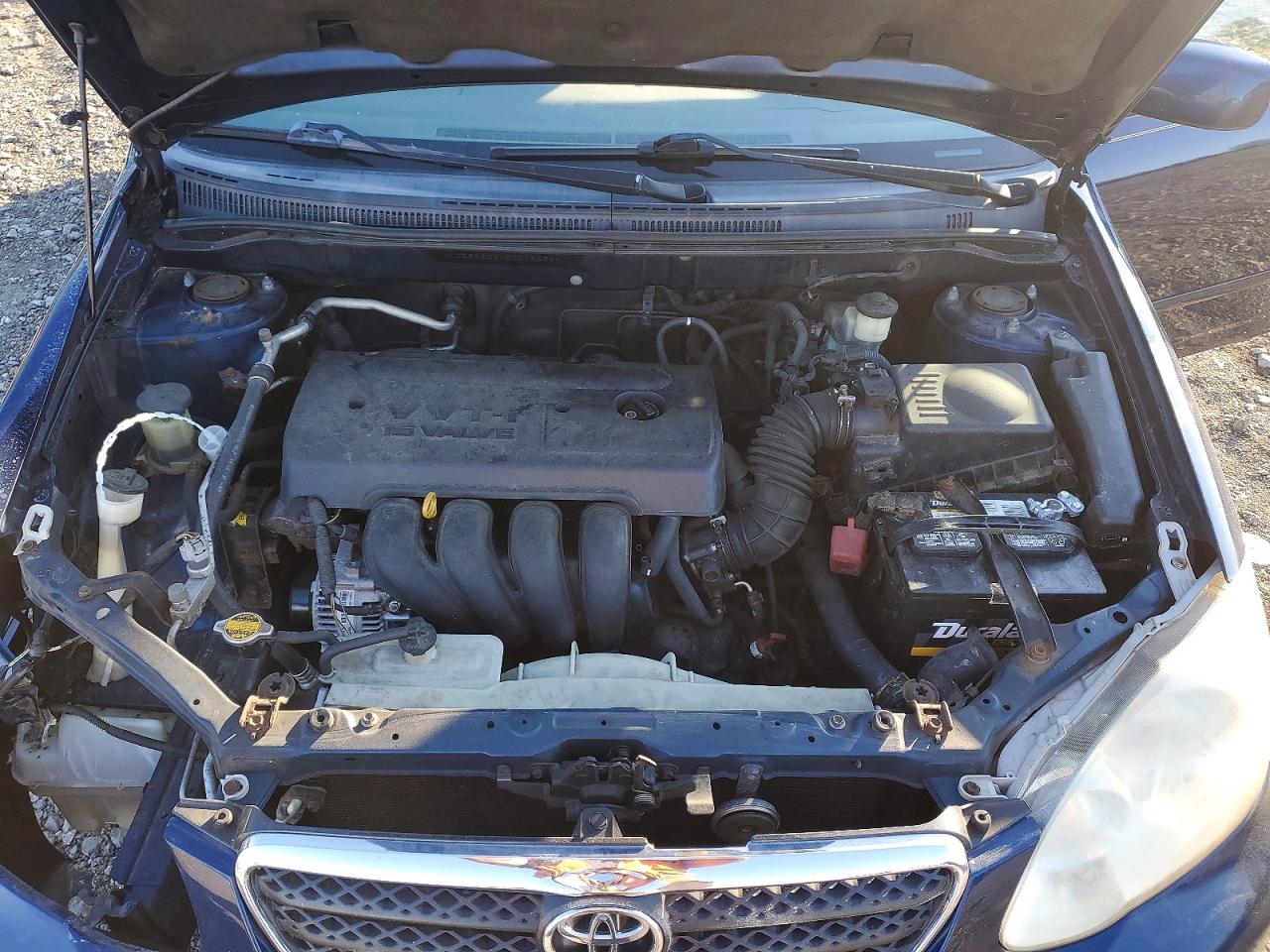 2006 Toyota Corolla Le Blue vin: JTDBR32E760078096