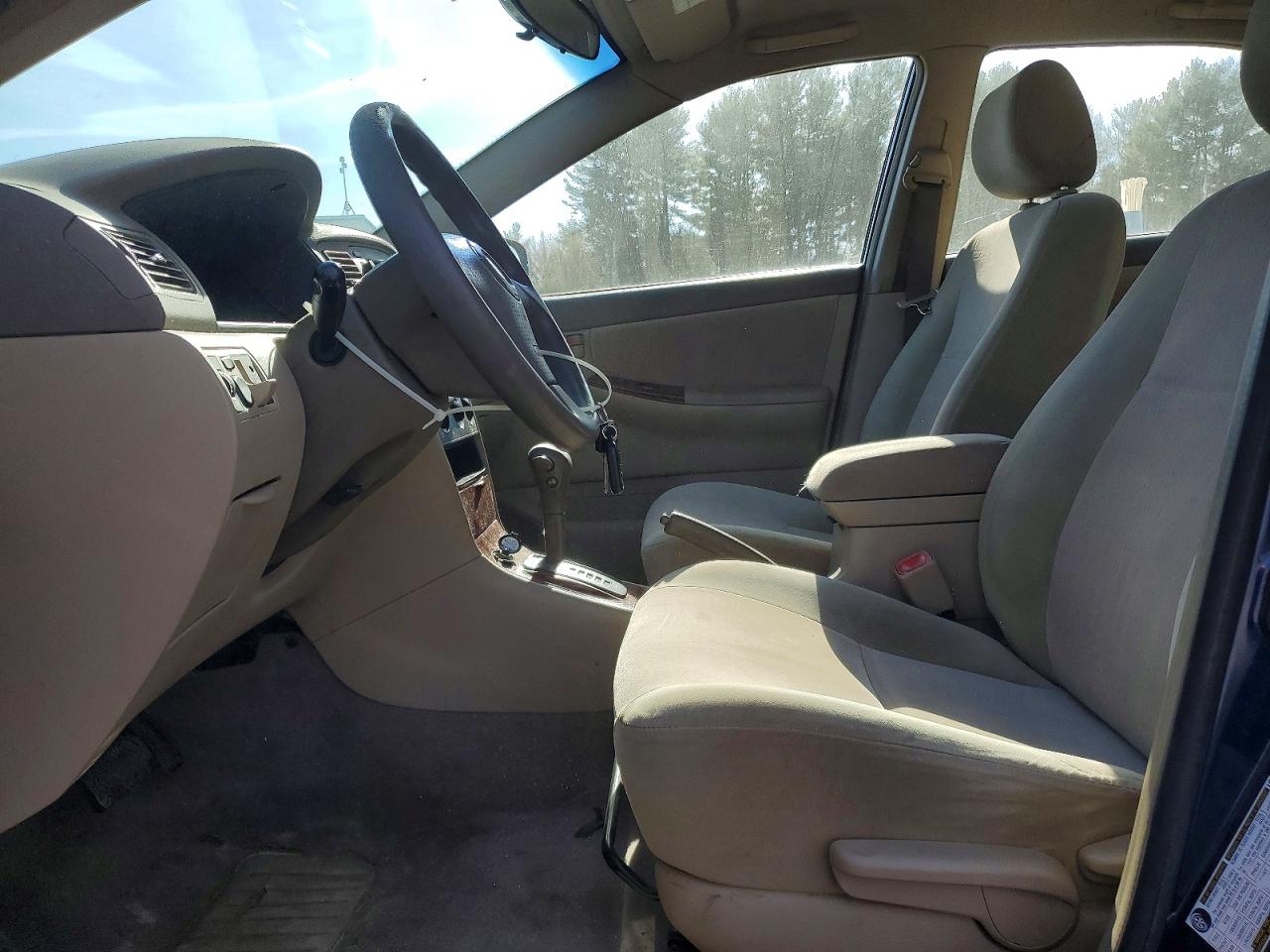 2006 Toyota Corolla Le Blue vin: JTDBR32E760079247