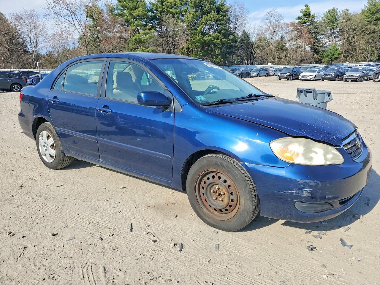 2006 Toyota Corolla Le Blue vin: JTDBR32E760079247