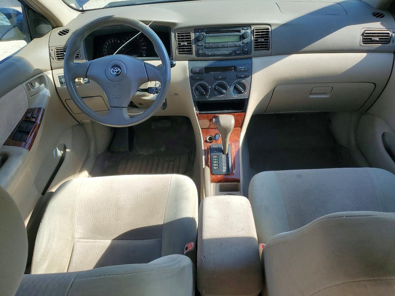 2006 Toyota Corolla Le Blue vin: JTDBR32E760079247