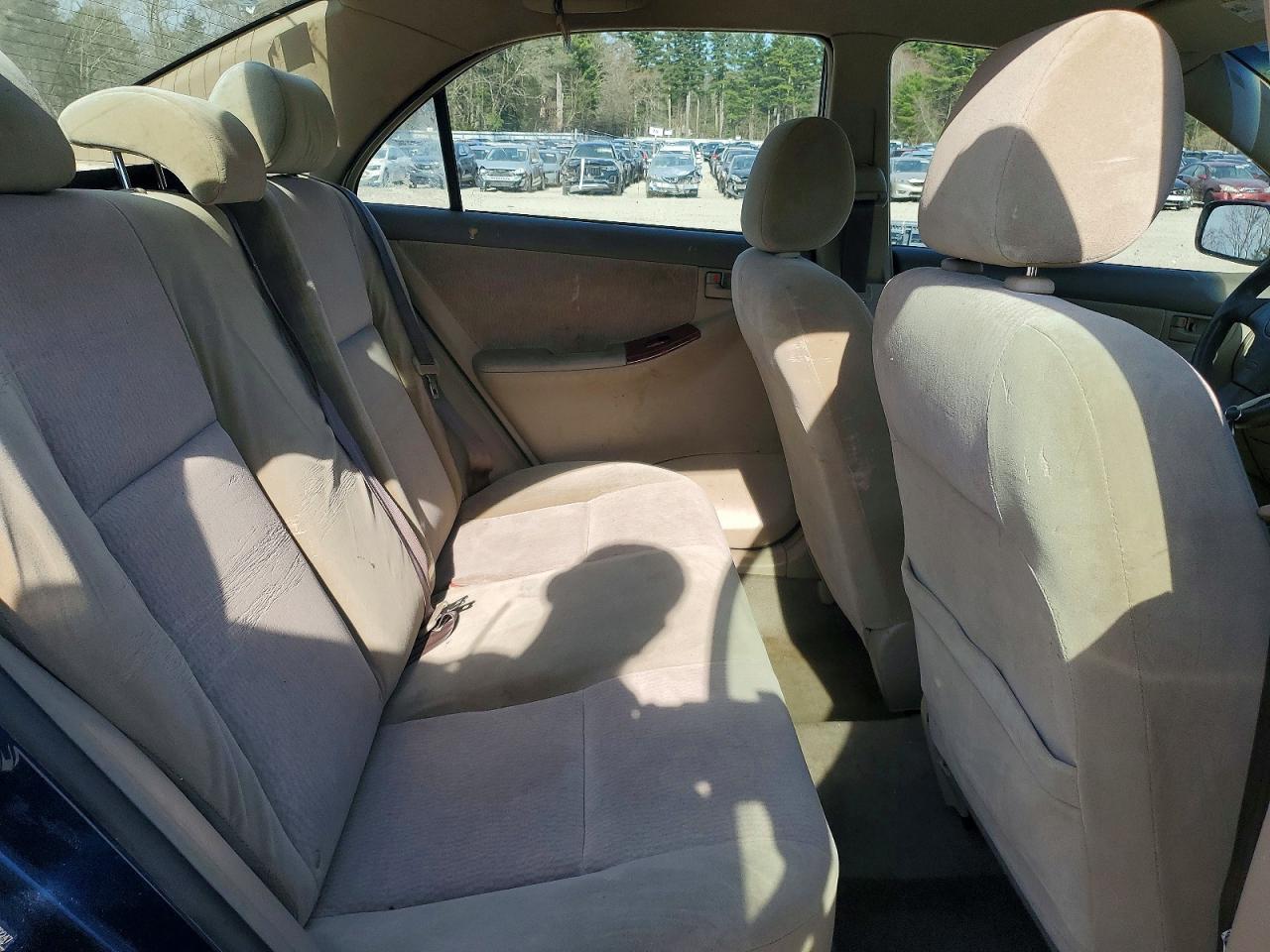 2006 Toyota Corolla Le Blue vin: JTDBR32E760079247
