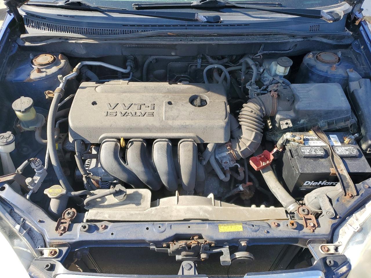 2006 Toyota Corolla Le Blue vin: JTDBR32E760079247