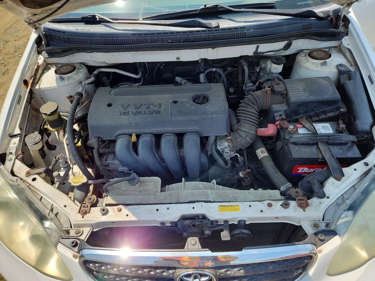 2006 Toyota Corolla Le Белый vin: JTDBR32E760087784