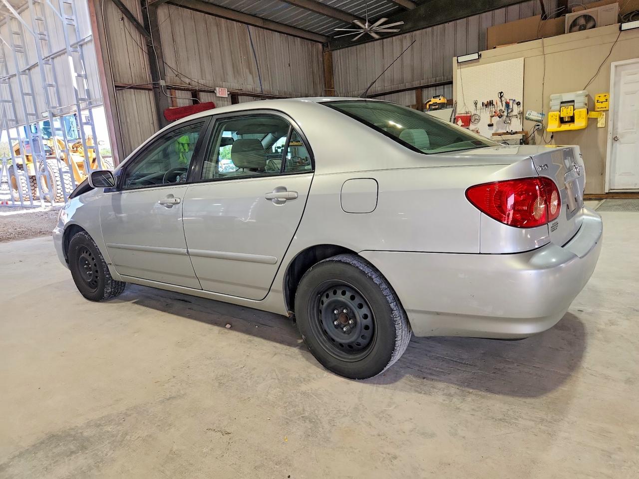 2006 Toyota Corolla Le Серебряный vin: JTDBR32E760093195