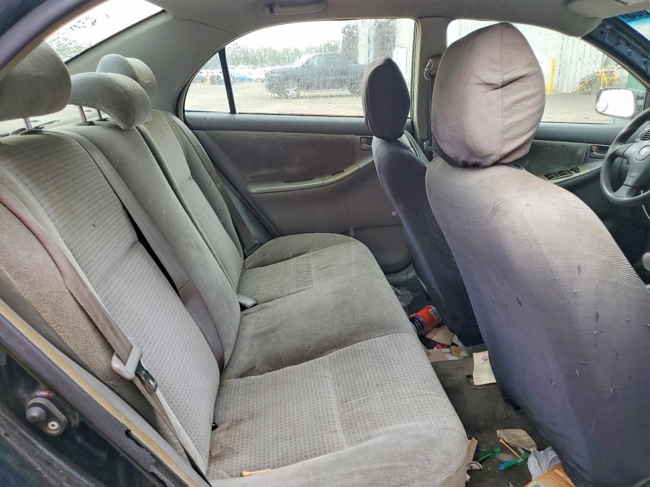 2006 Toyota Corolla Ce Black vin: JTDBR32E760098073