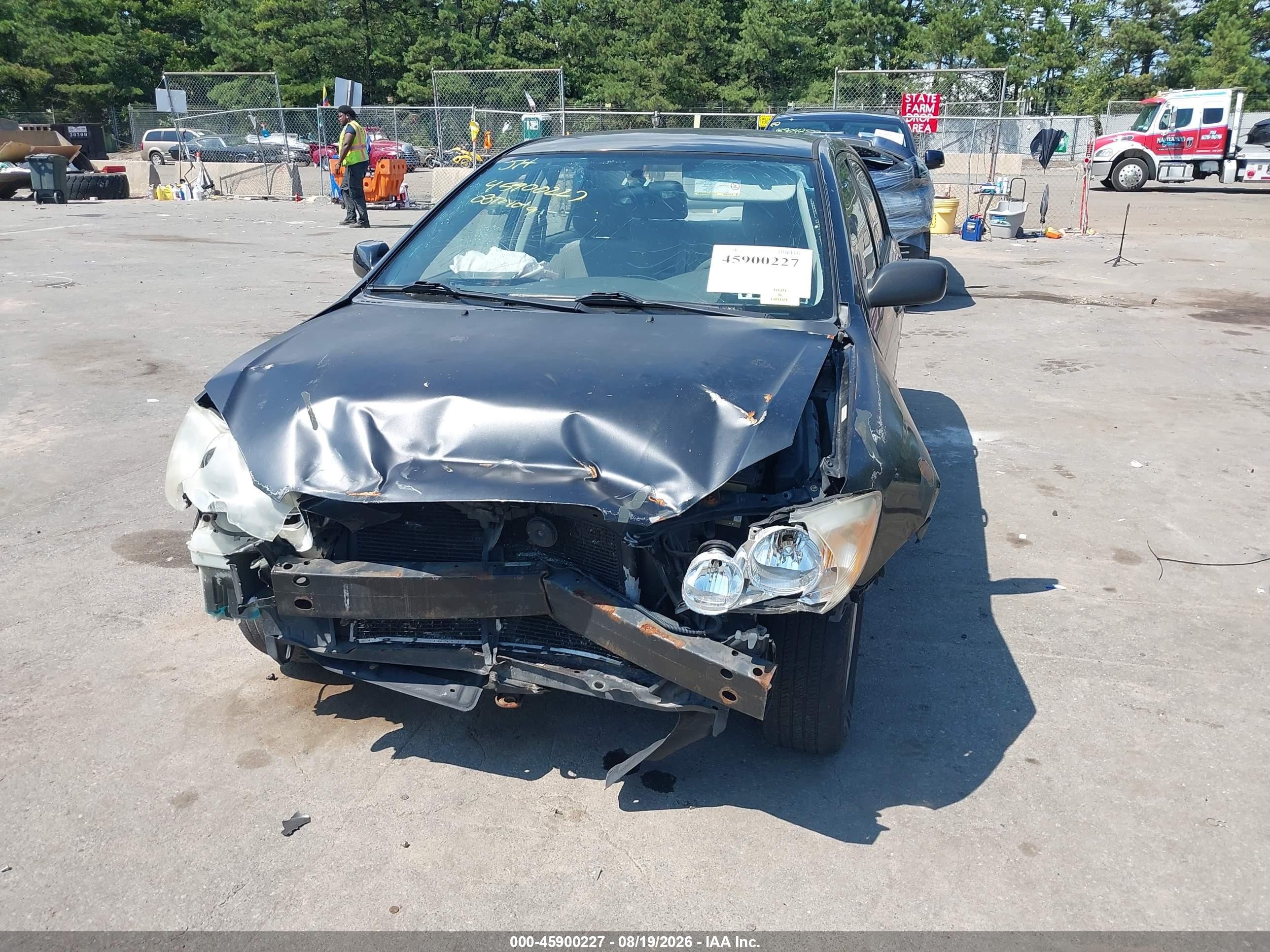2003 Toyota Corolla Le Black vin: JTDBR32E830003225