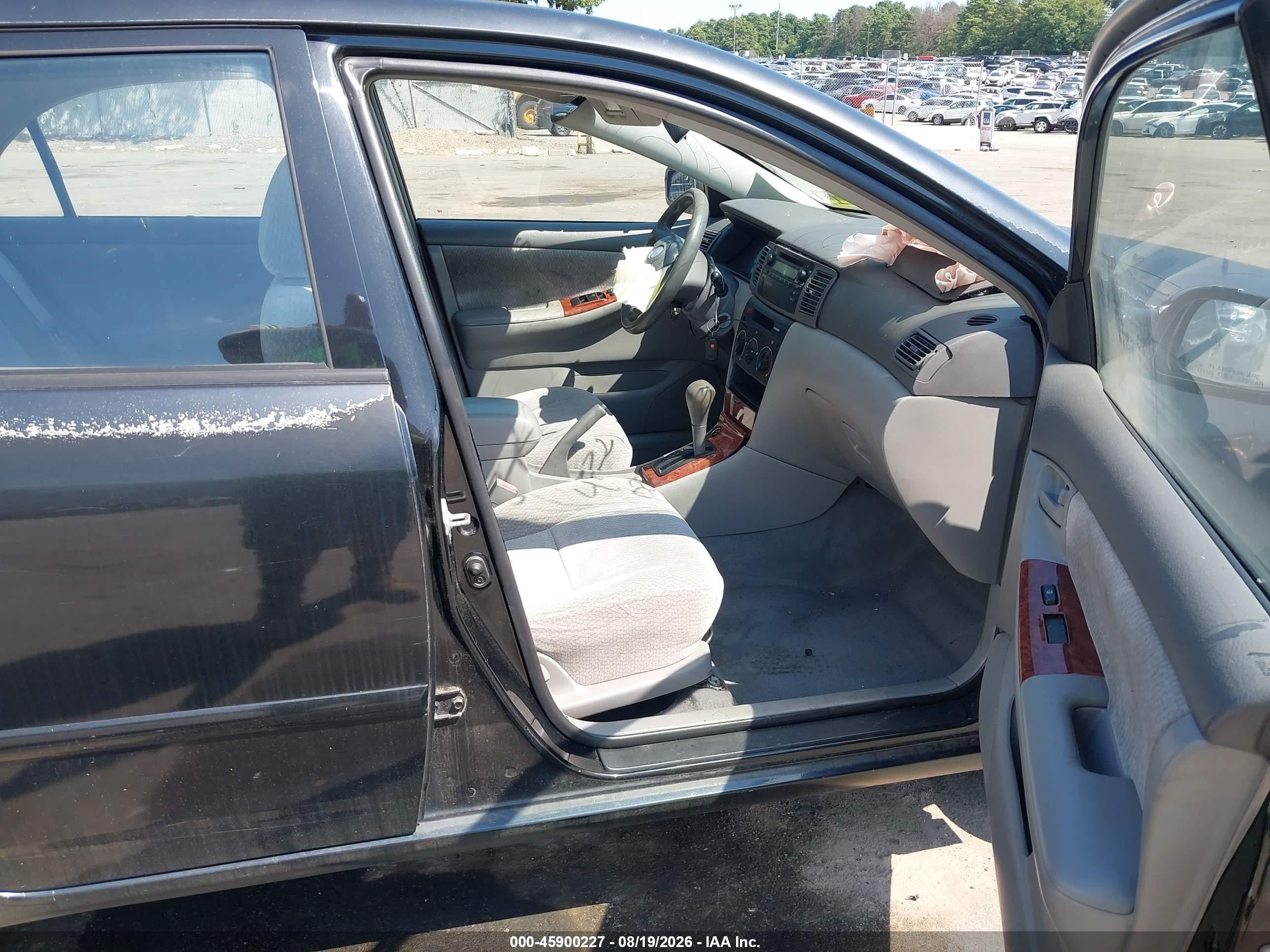 2003 Toyota Corolla Le Black vin: JTDBR32E830003225