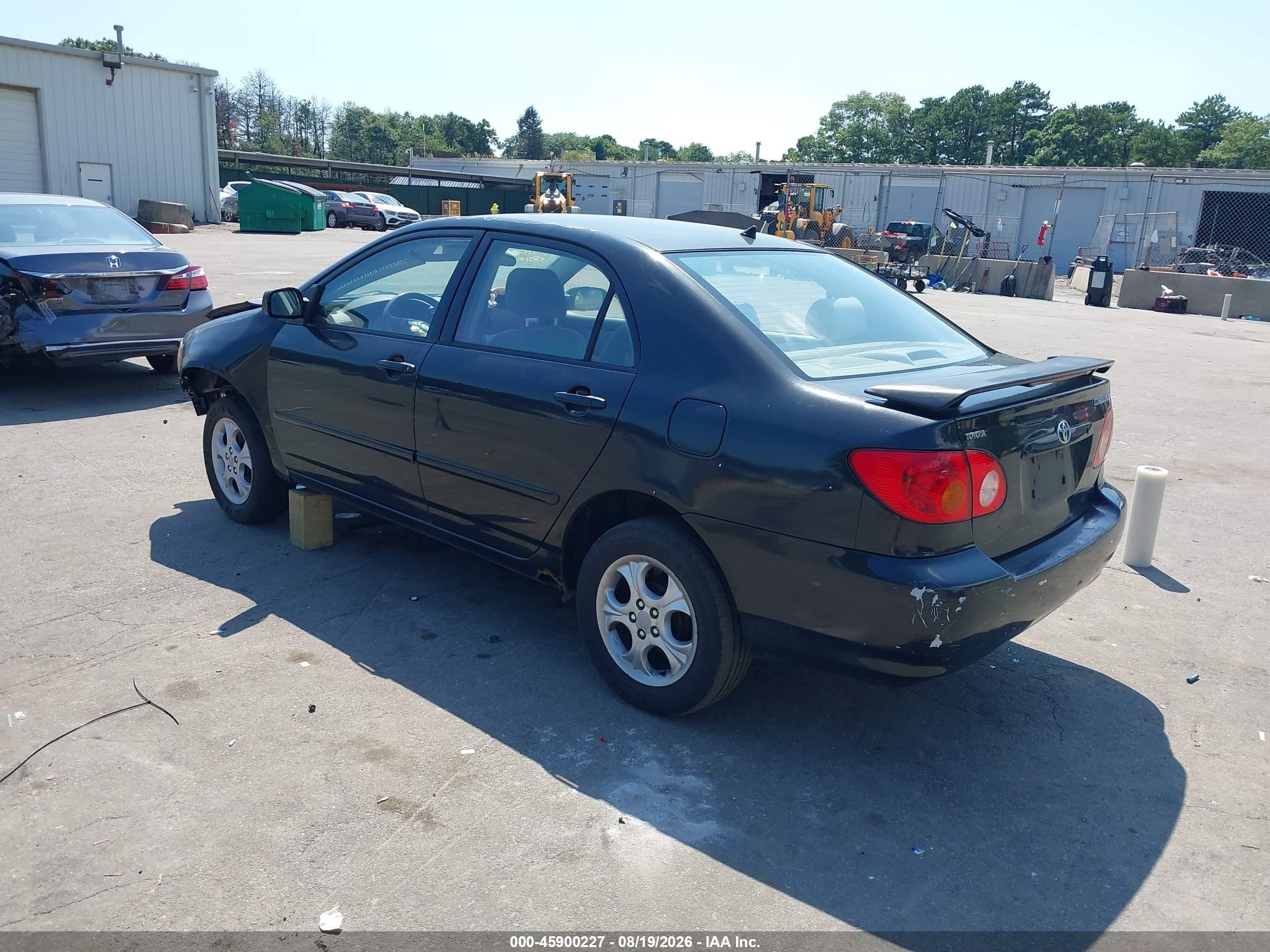 2003 Toyota Corolla Le Black vin: JTDBR32E830003225