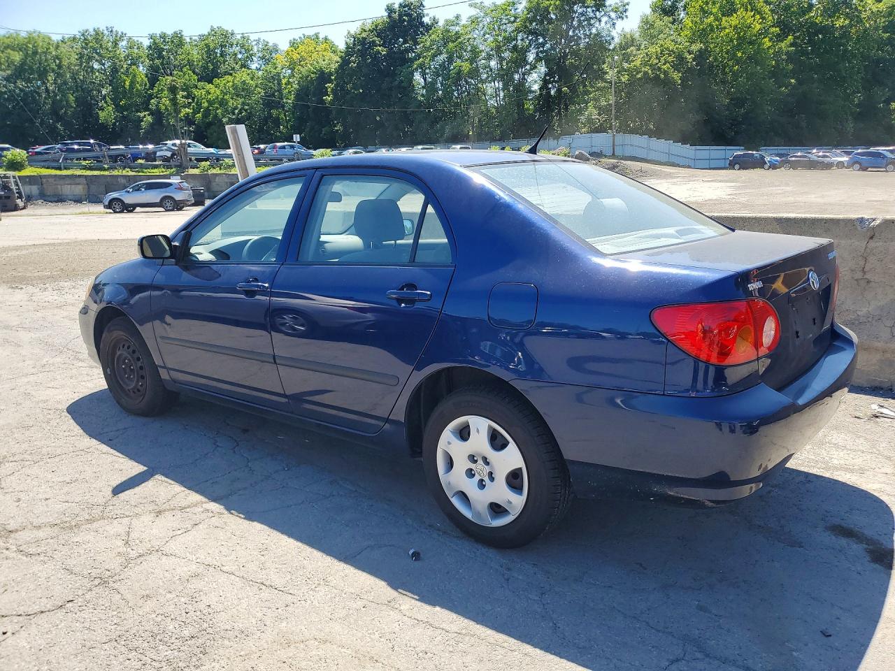 2003 Toyota Corolla Ce Blue vin: JTDBR32E830011583