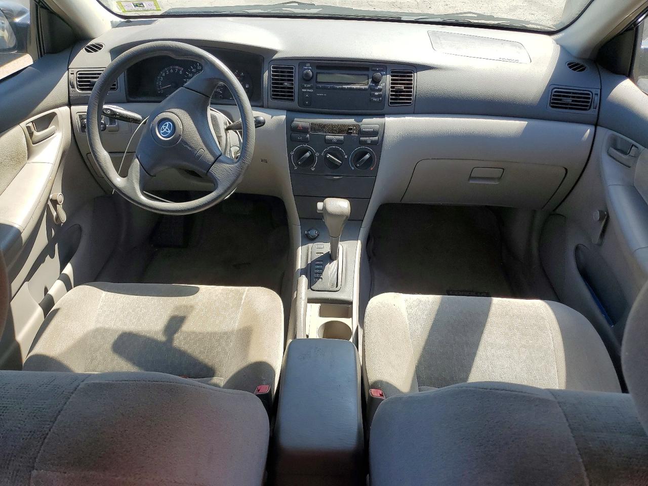 2003 Toyota Corolla Ce Blue vin: JTDBR32E830011583