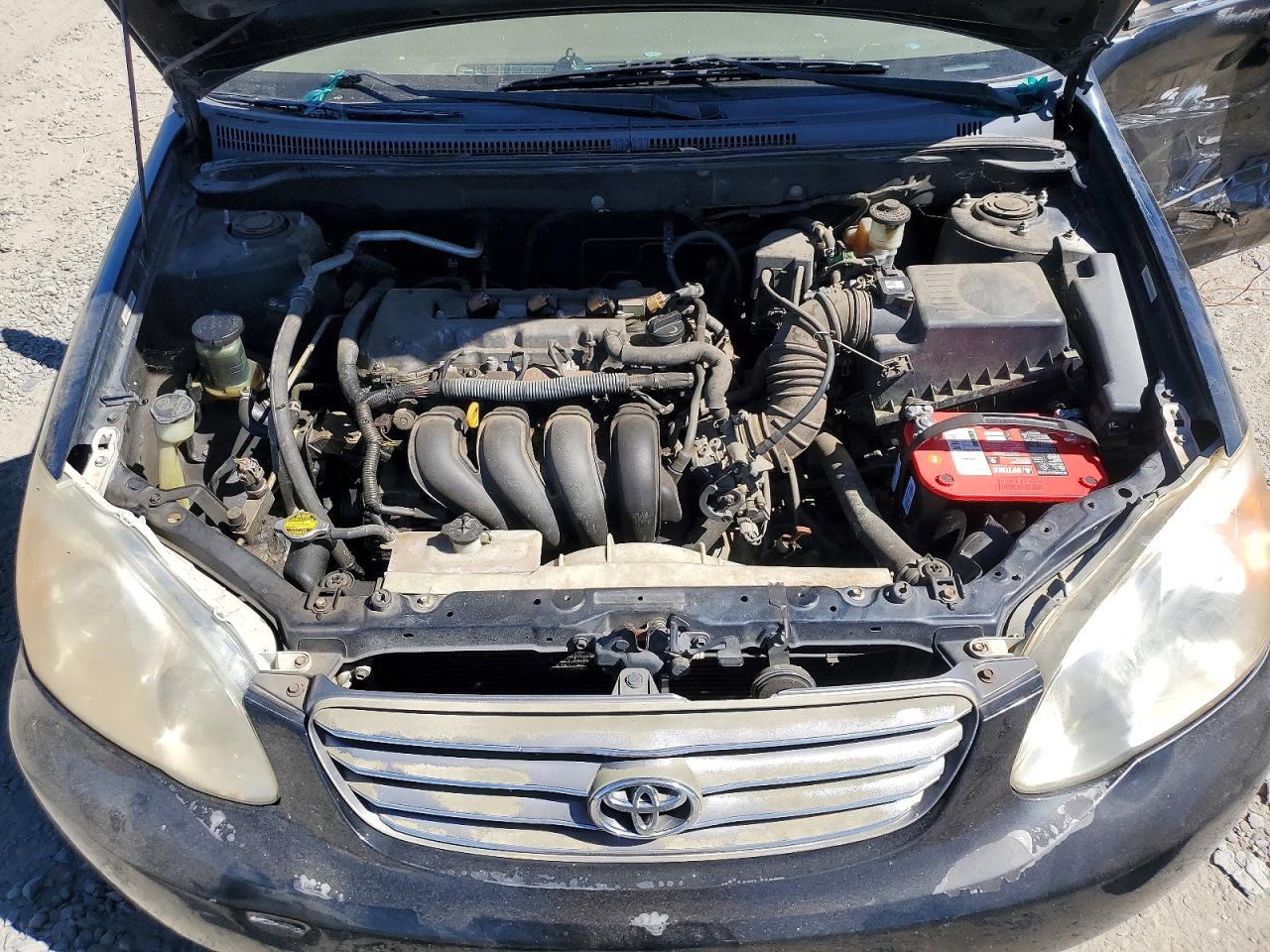 2003 Toyota Corolla Le Black vin: JTDBR32E830024088