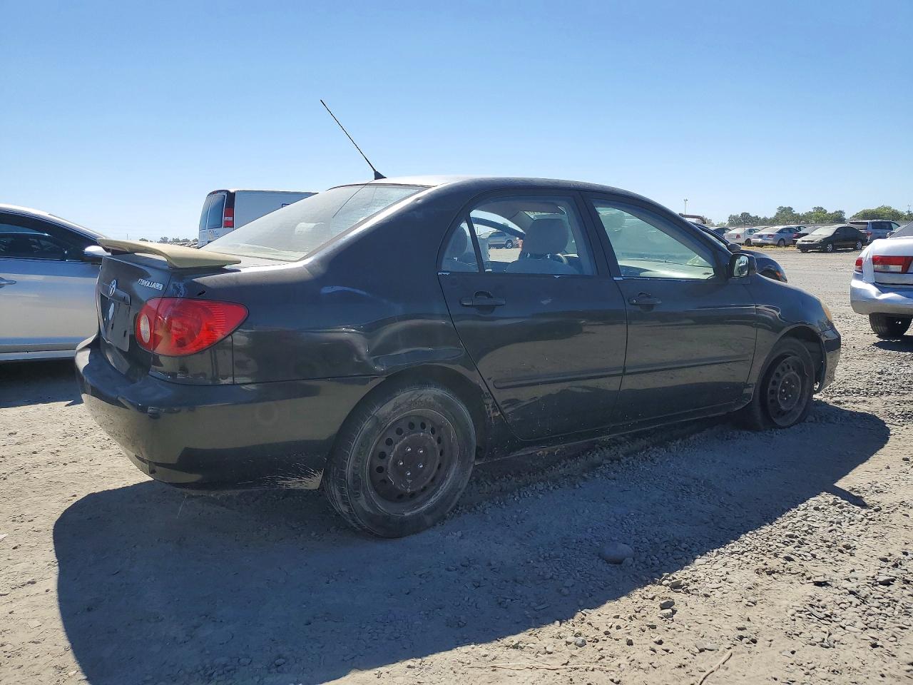 2003 Toyota Corolla Le Black vin: JTDBR32E830024088