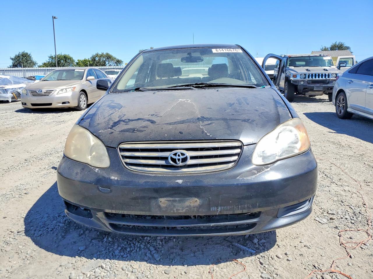 2003 Toyota Corolla Le Black vin: JTDBR32E830024088
