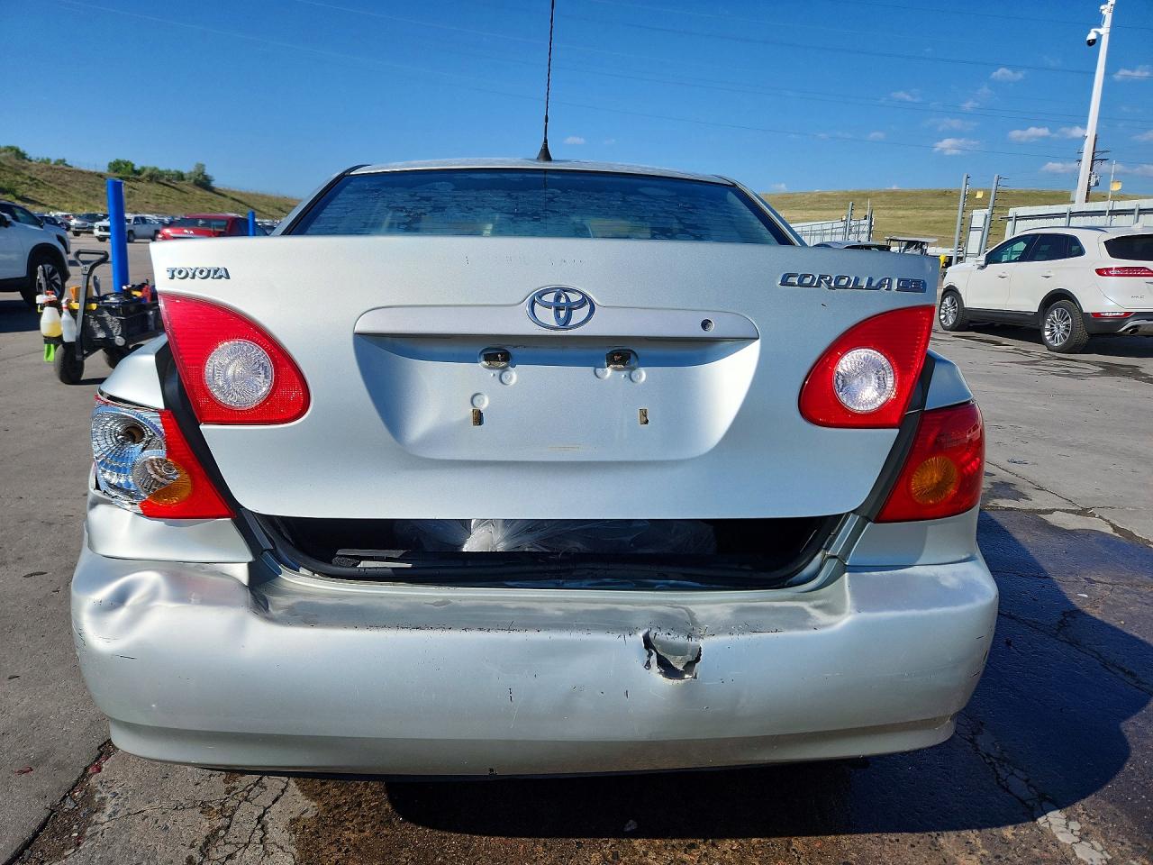 2003 Toyota Corolla Ce Серебряный vin: JTDBR32E832015587