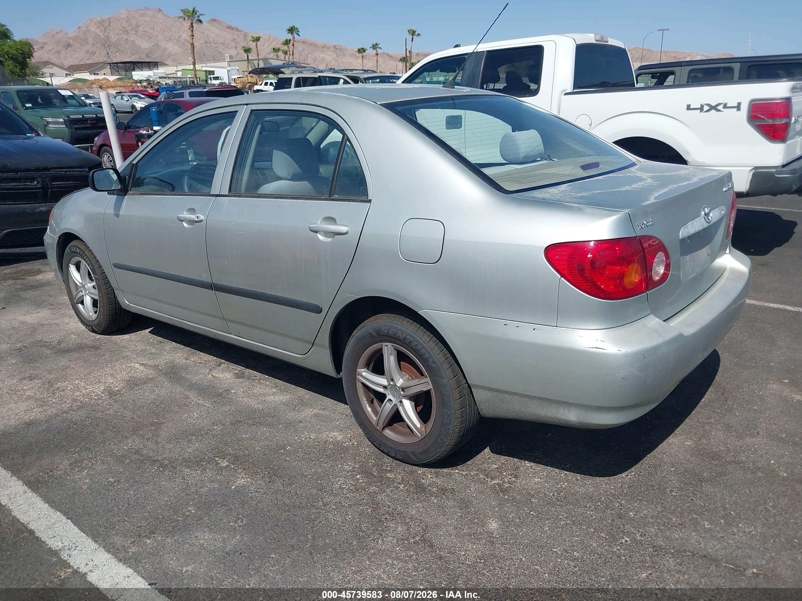 2004 Toyota Corolla Ce Серебряный vin: JTDBR32E842033217