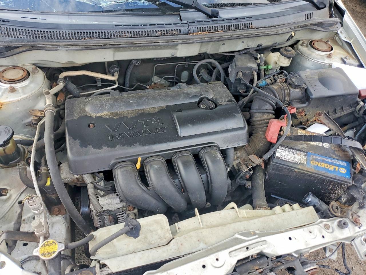 2004 Toyota Corolla Ce Серебряный vin: JTDBR32E842040538
