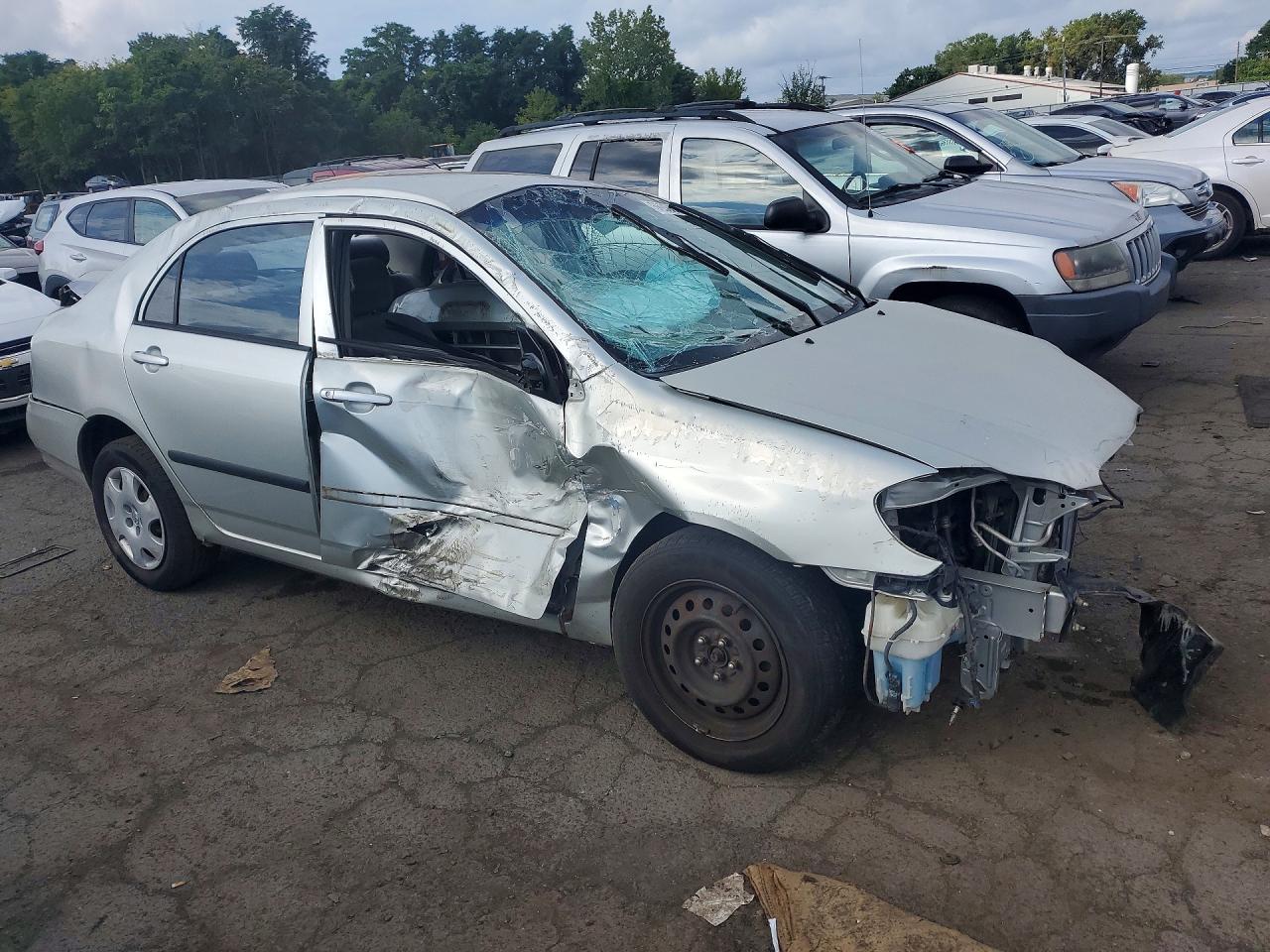 2004 Toyota Corolla Ce Серебряный vin: JTDBR32E842040538