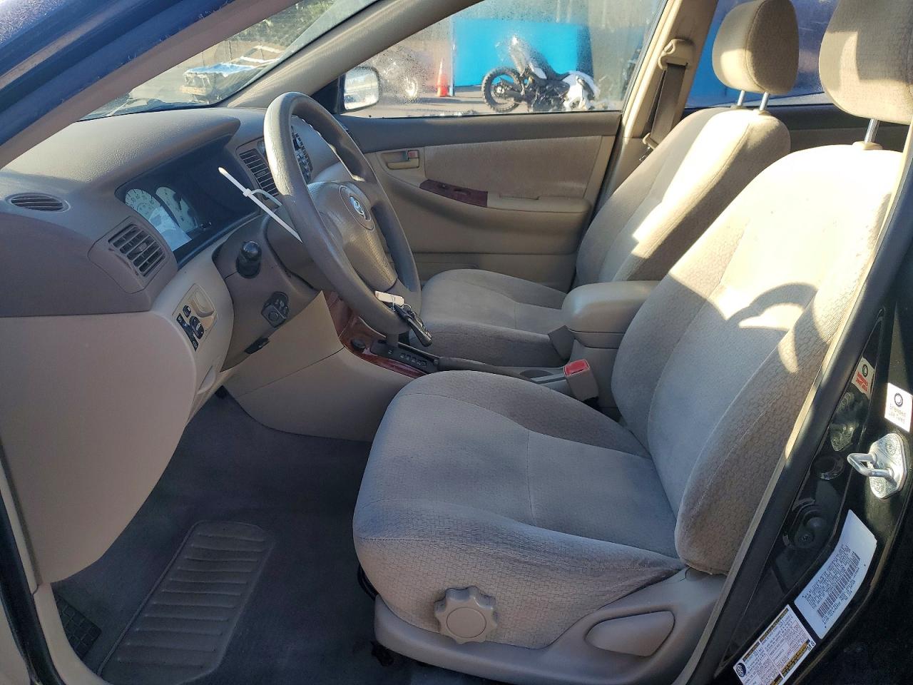 2004 Toyota Corolla Ce Black vin: JTDBR32E842041396