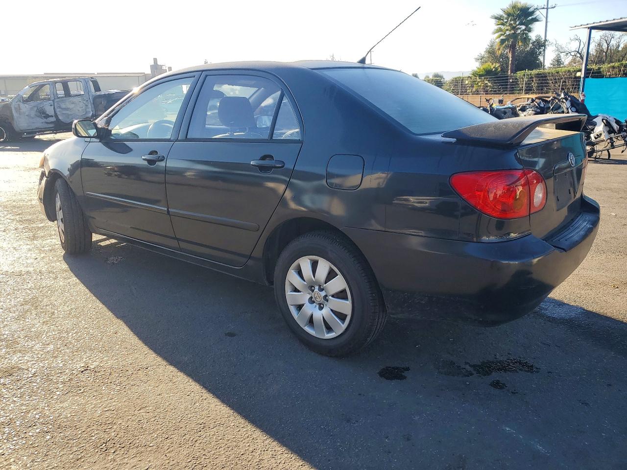 2004 Toyota Corolla Ce Black vin: JTDBR32E842041396
