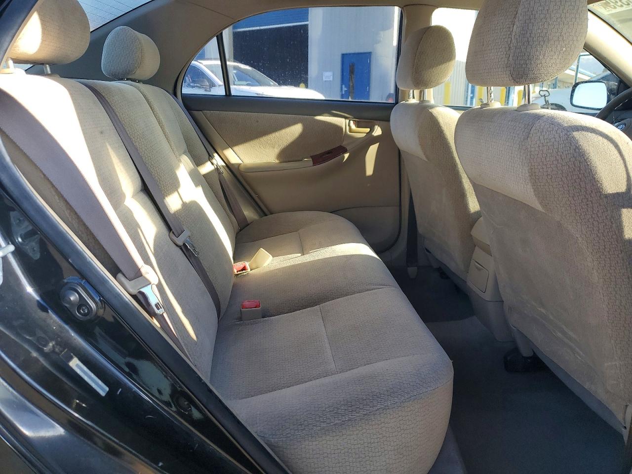 2004 Toyota Corolla Ce Black vin: JTDBR32E842041396