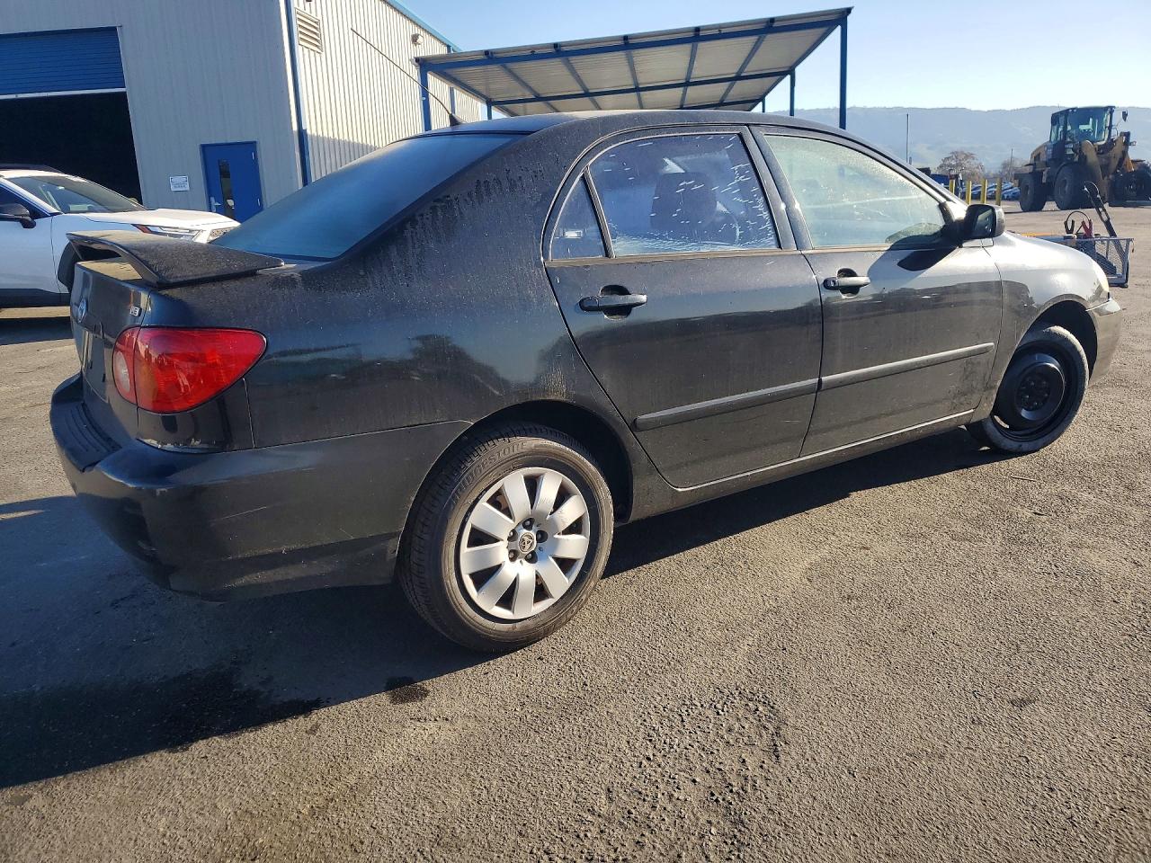 2004 Toyota Corolla Ce Black vin: JTDBR32E842041396