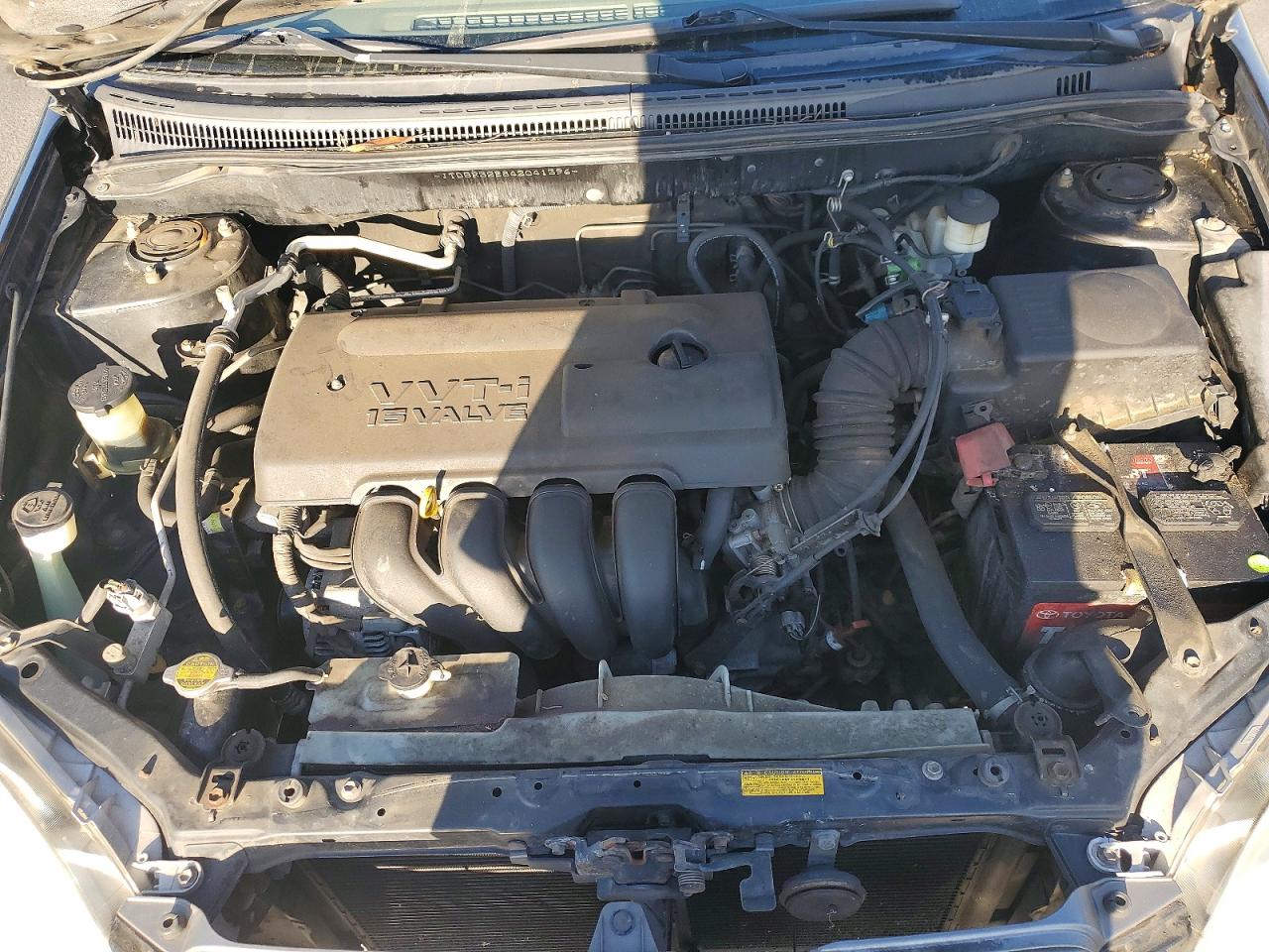 2004 Toyota Corolla Ce Black vin: JTDBR32E842041396