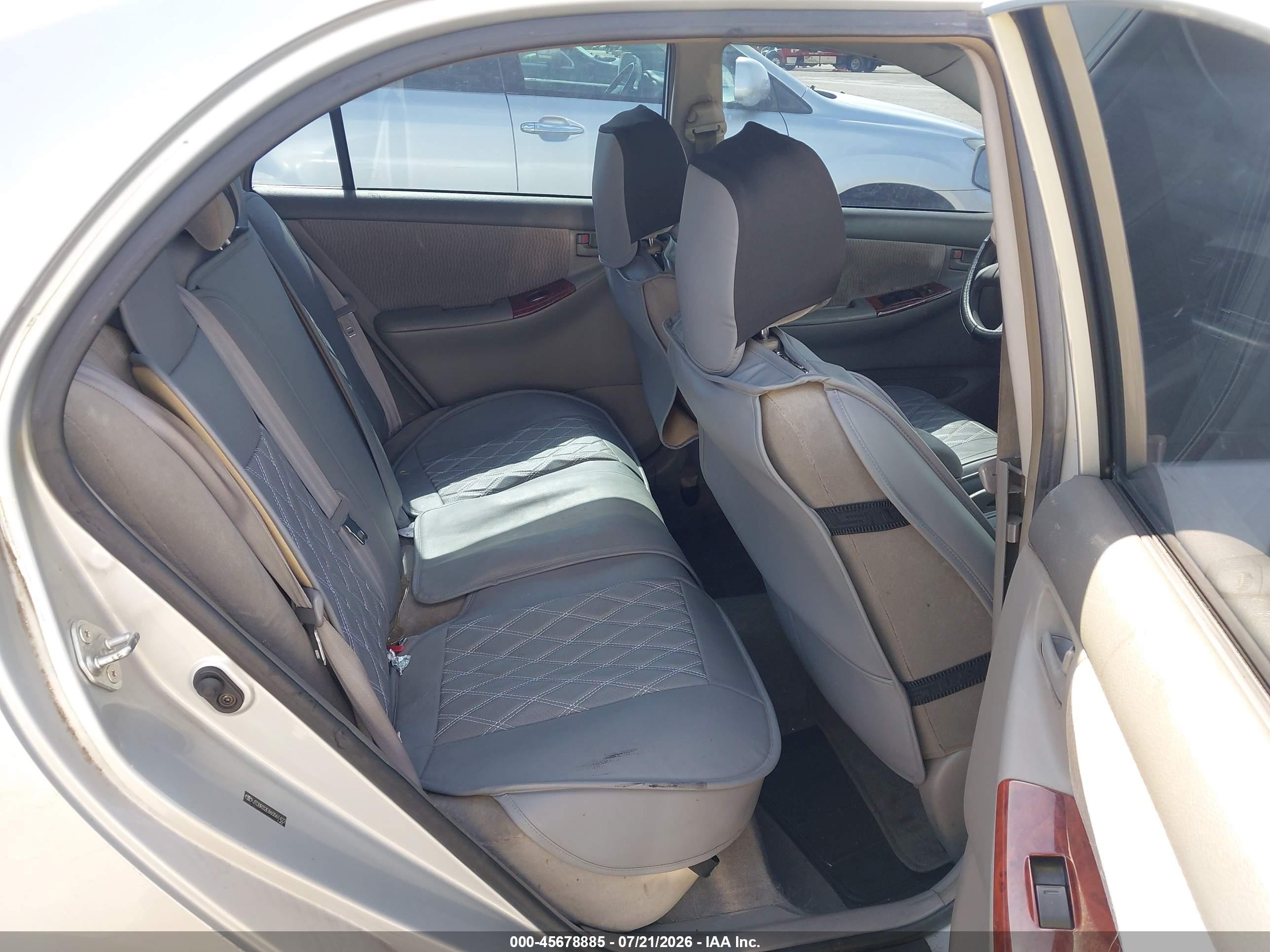 2006 Toyota Corolla Le Серебряный vin: JTDBR32E860061422