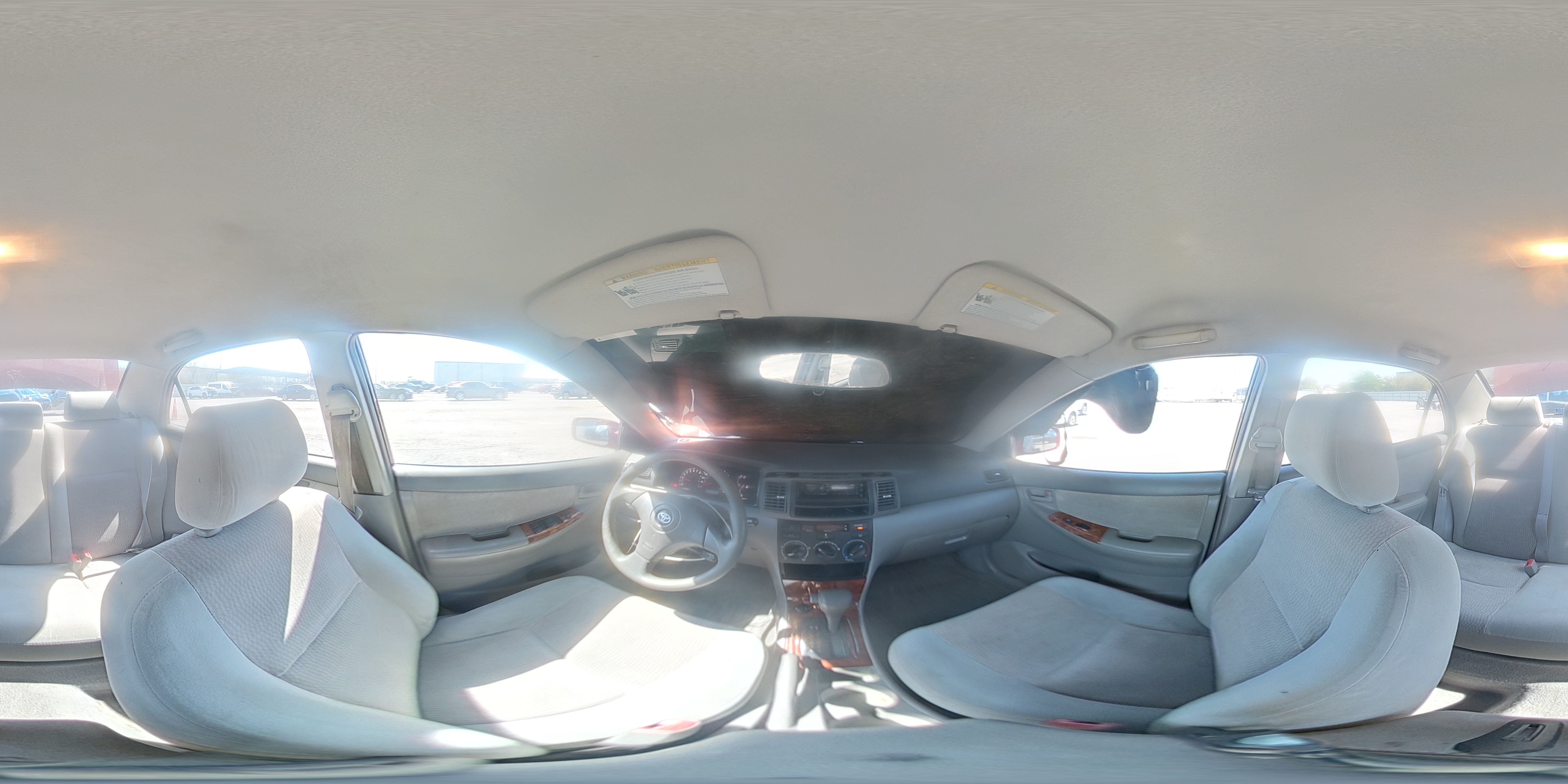 2006 Toyota Corolla Le Red vin: JTDBR32E860085817