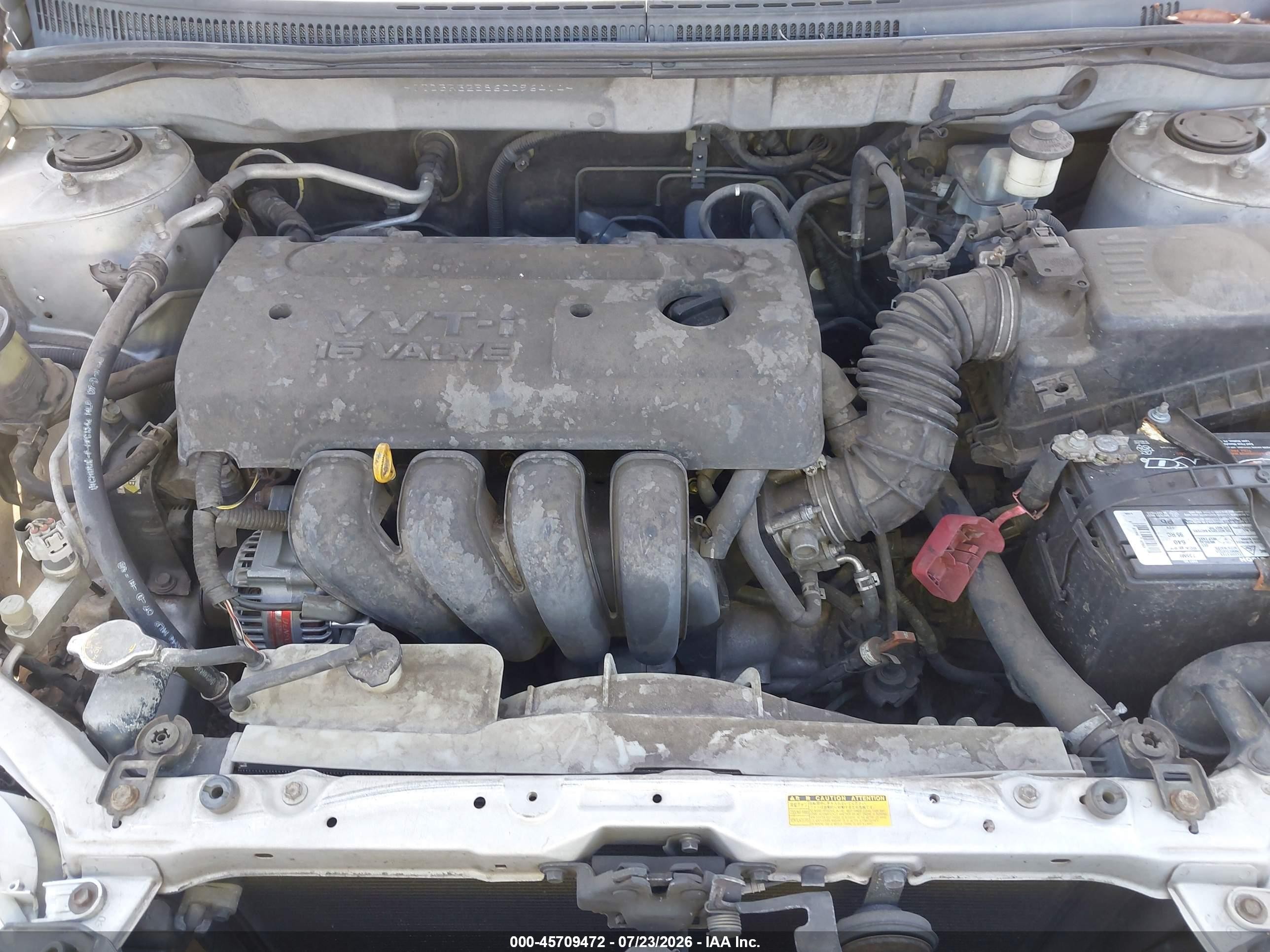 2006 Toyota Corolla Le Серебряный vin: JTDBR32E860096414