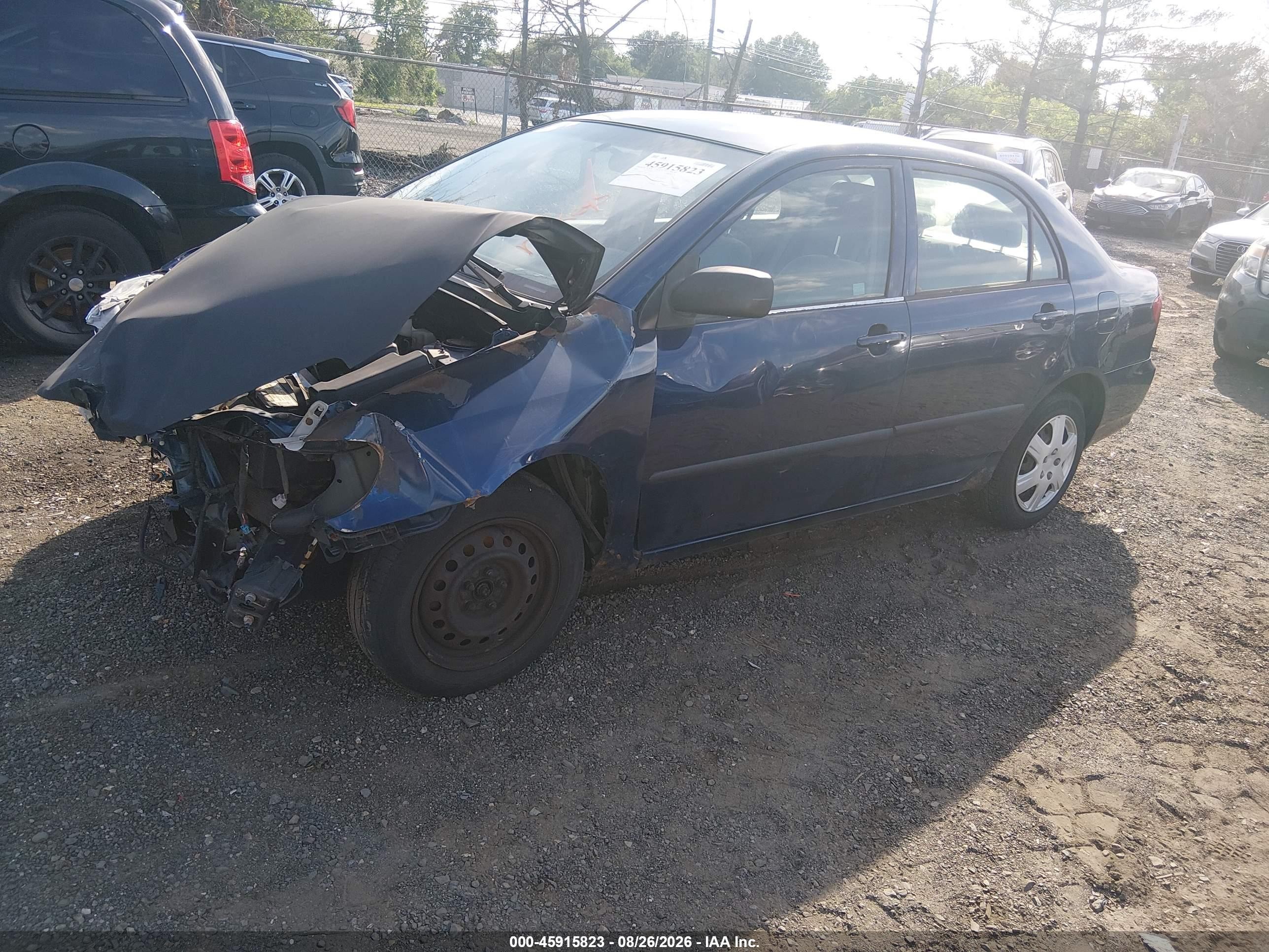 2007 Toyota Corolla Ce/le/s Серый vin: JTDBR32E870103315