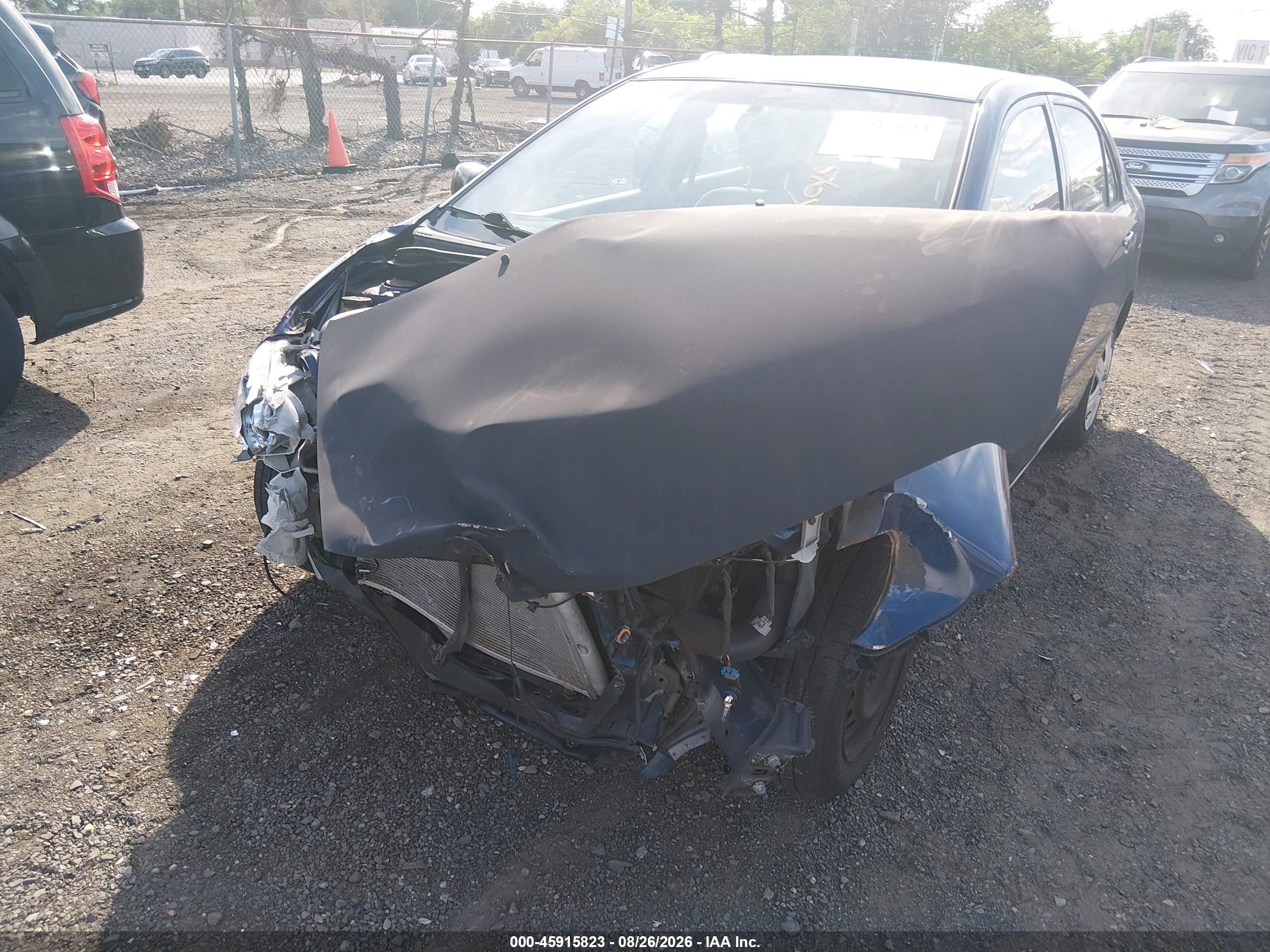 2007 Toyota Corolla Ce/le/s Серый vin: JTDBR32E870103315