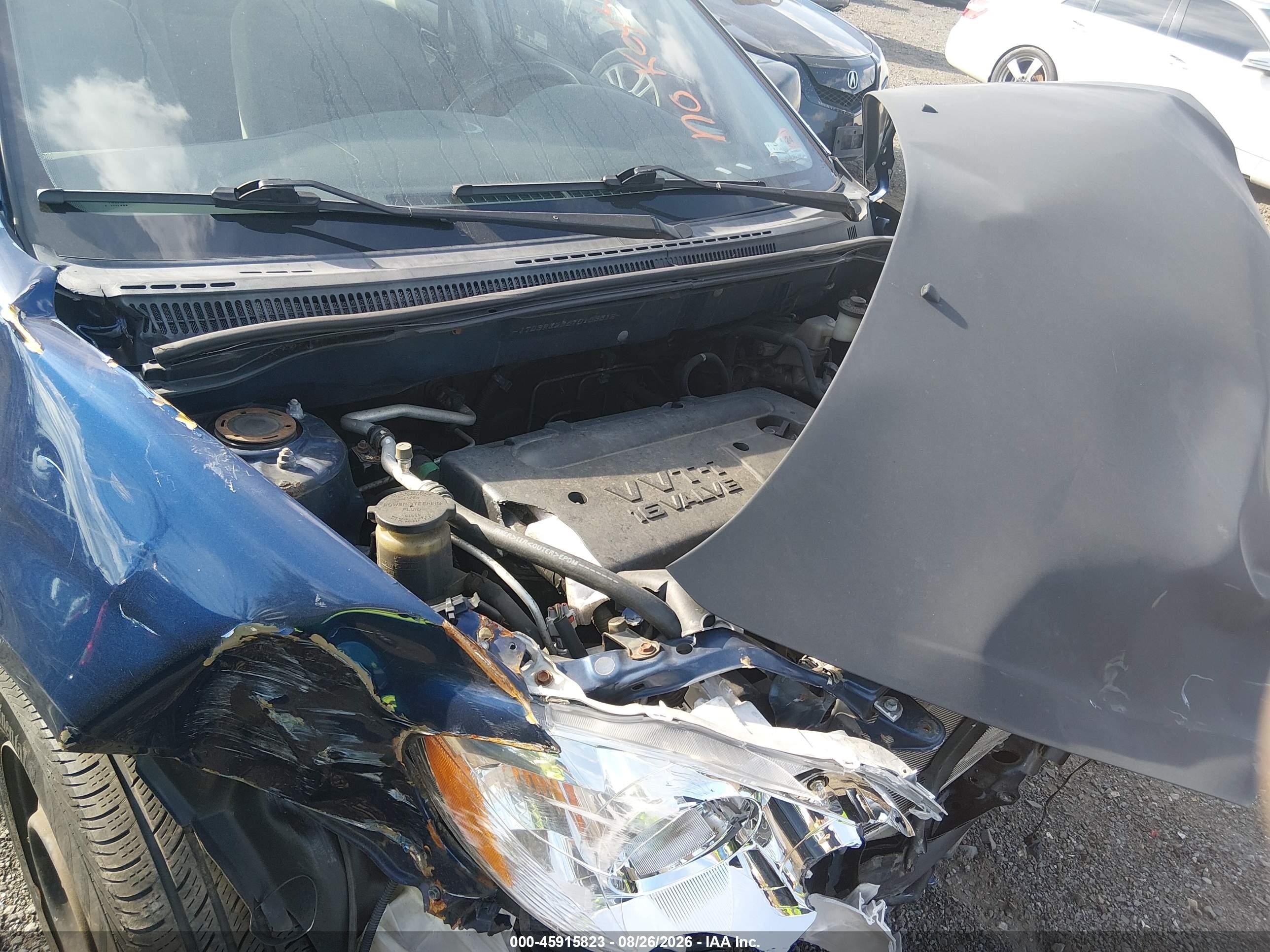 2007 Toyota Corolla Ce/le/s Серый vin: JTDBR32E870103315