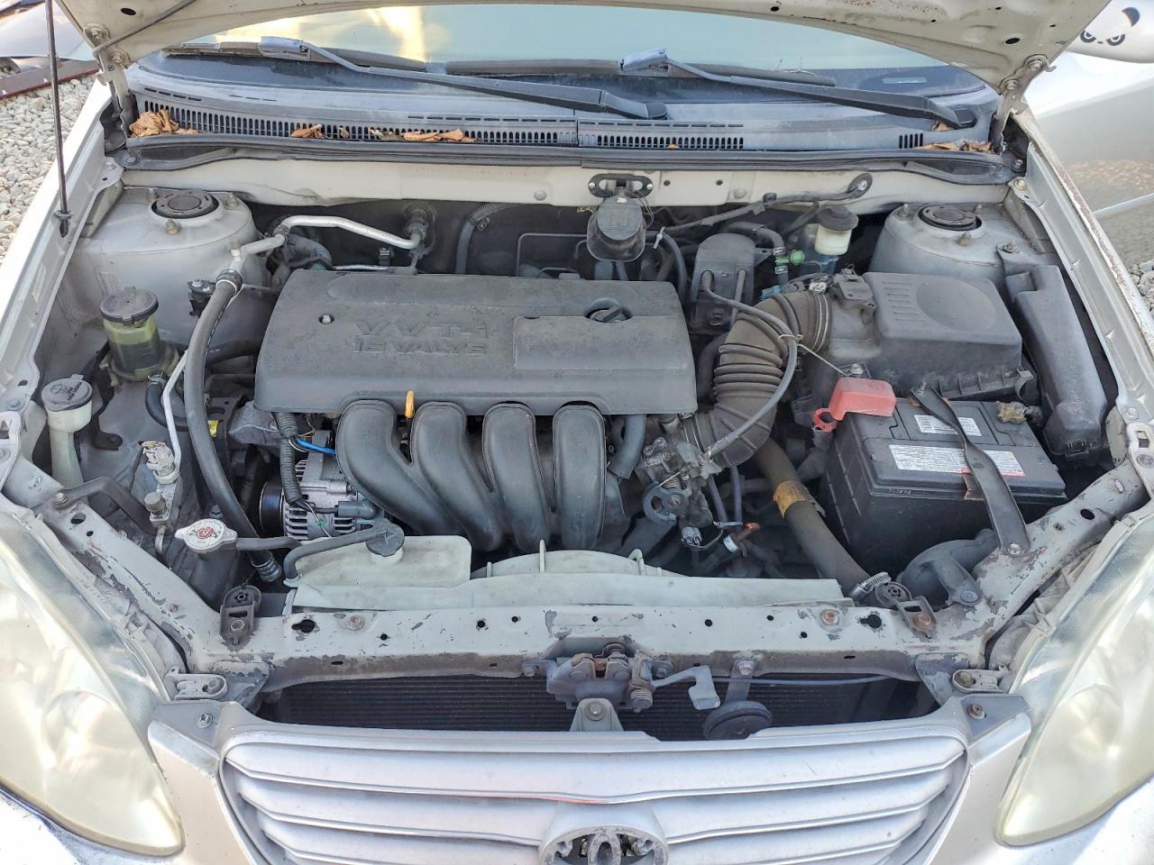 2003 Toyota Corolla Ce Silver vin: JTDBR32E930008546