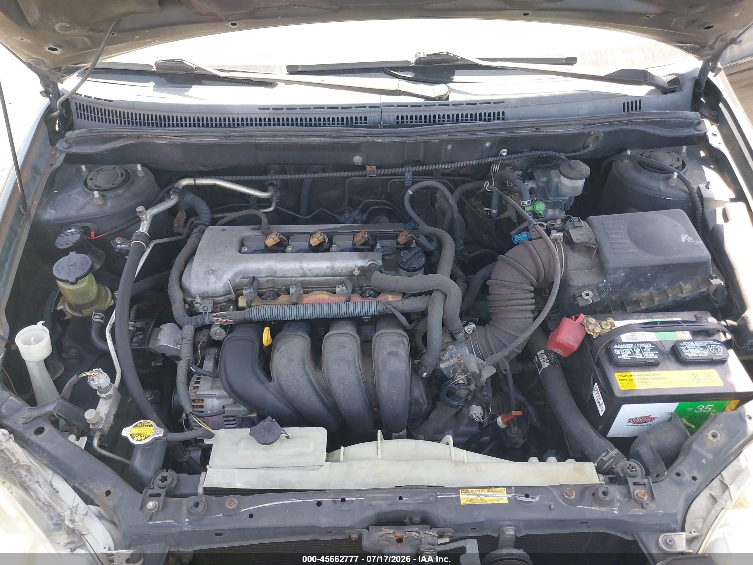 2003 Toyota Corolla Ce Black vin: JTDBR32E930020602