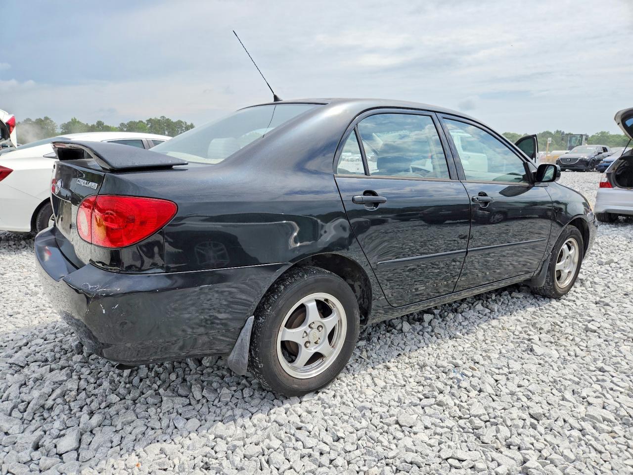 2003 Toyota Corolla Le Черный vin: JTDBR32E930049937