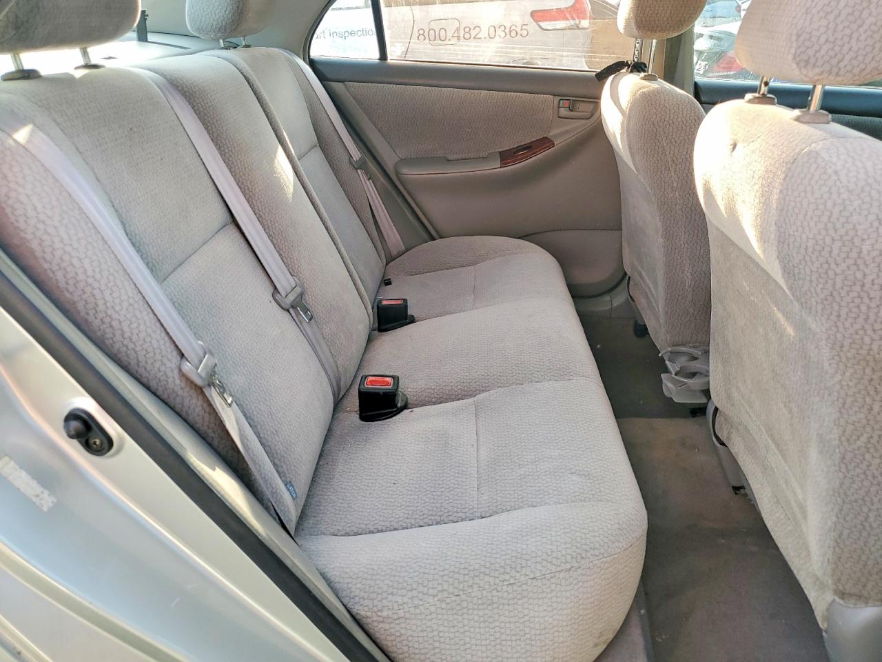 2003 Toyota Corolla Le Silver vin: JTDBR32E932000919